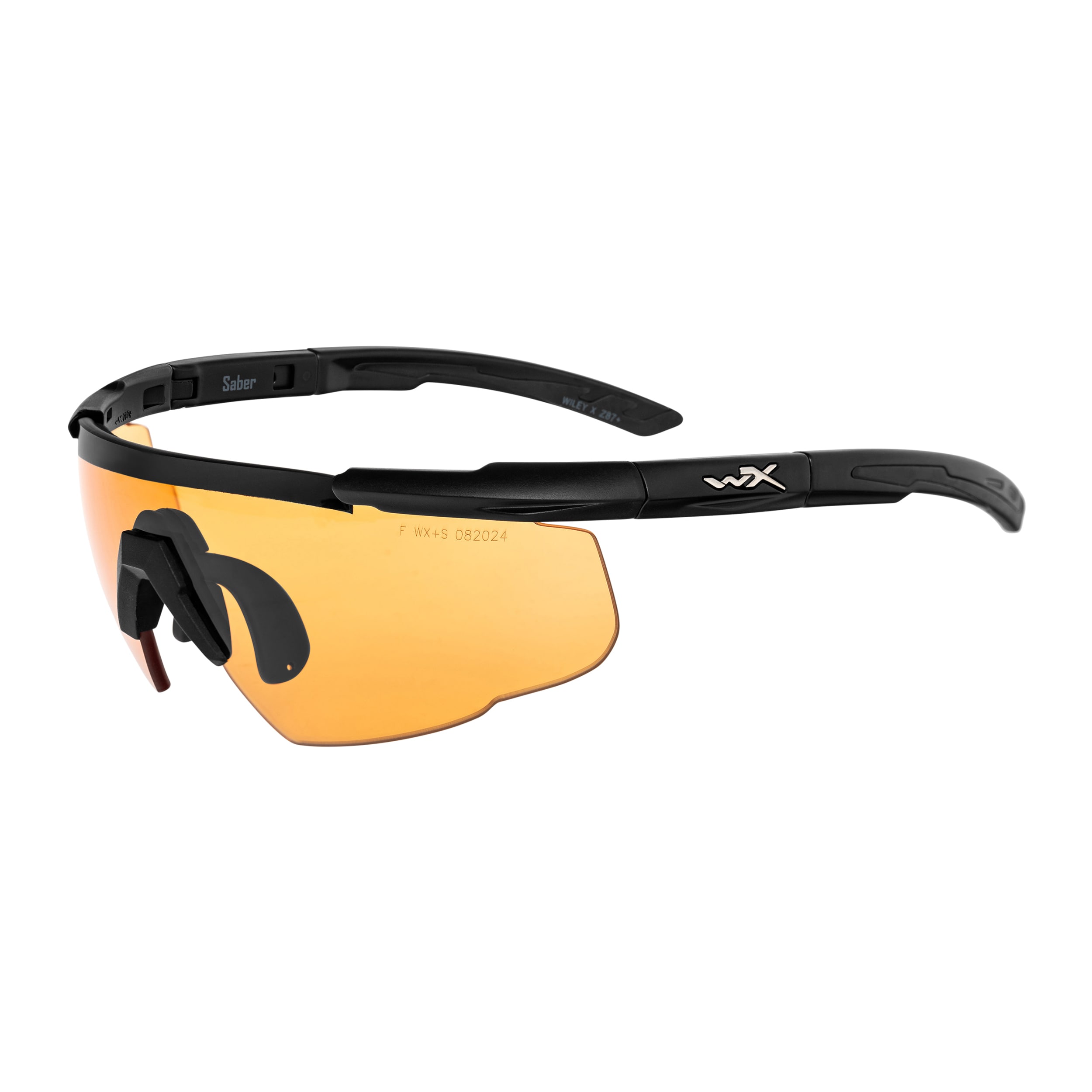 Ochelari tactici Wiley X Saber Advanced Set 3în1 - Matte Black