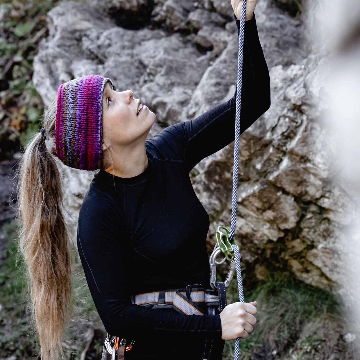 Bluză termoactivă de damă Brubeck Active Wool - Black