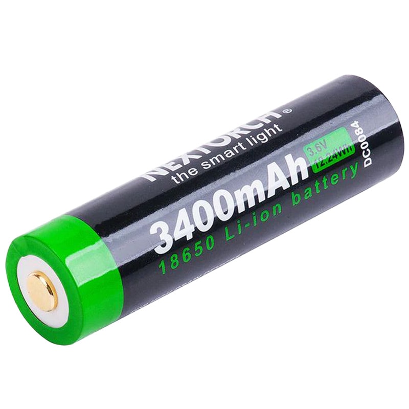 Acumulator 3,6 V Nextorch DC20030 USB Type-C 18650 - 3400 mAh
