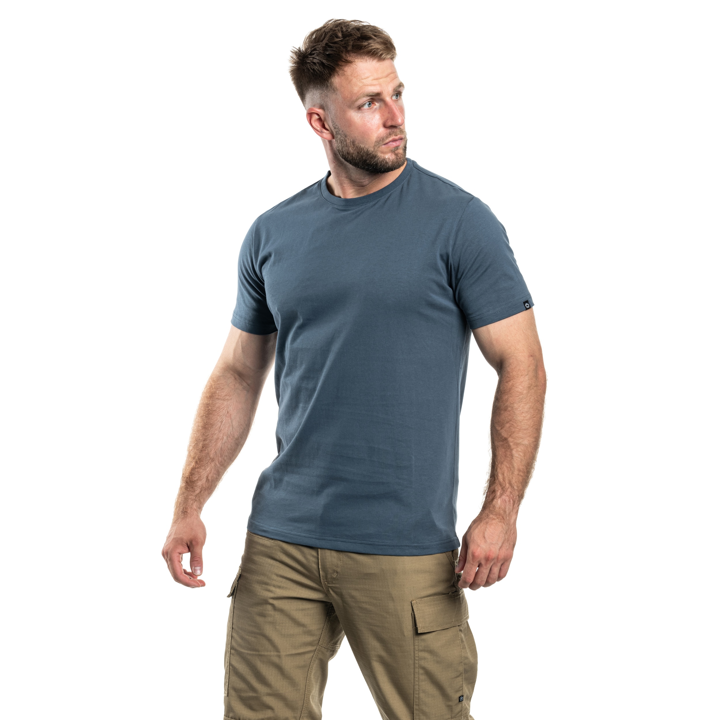 Tricou Pentagon Ageron Blank - Charcoal Blue