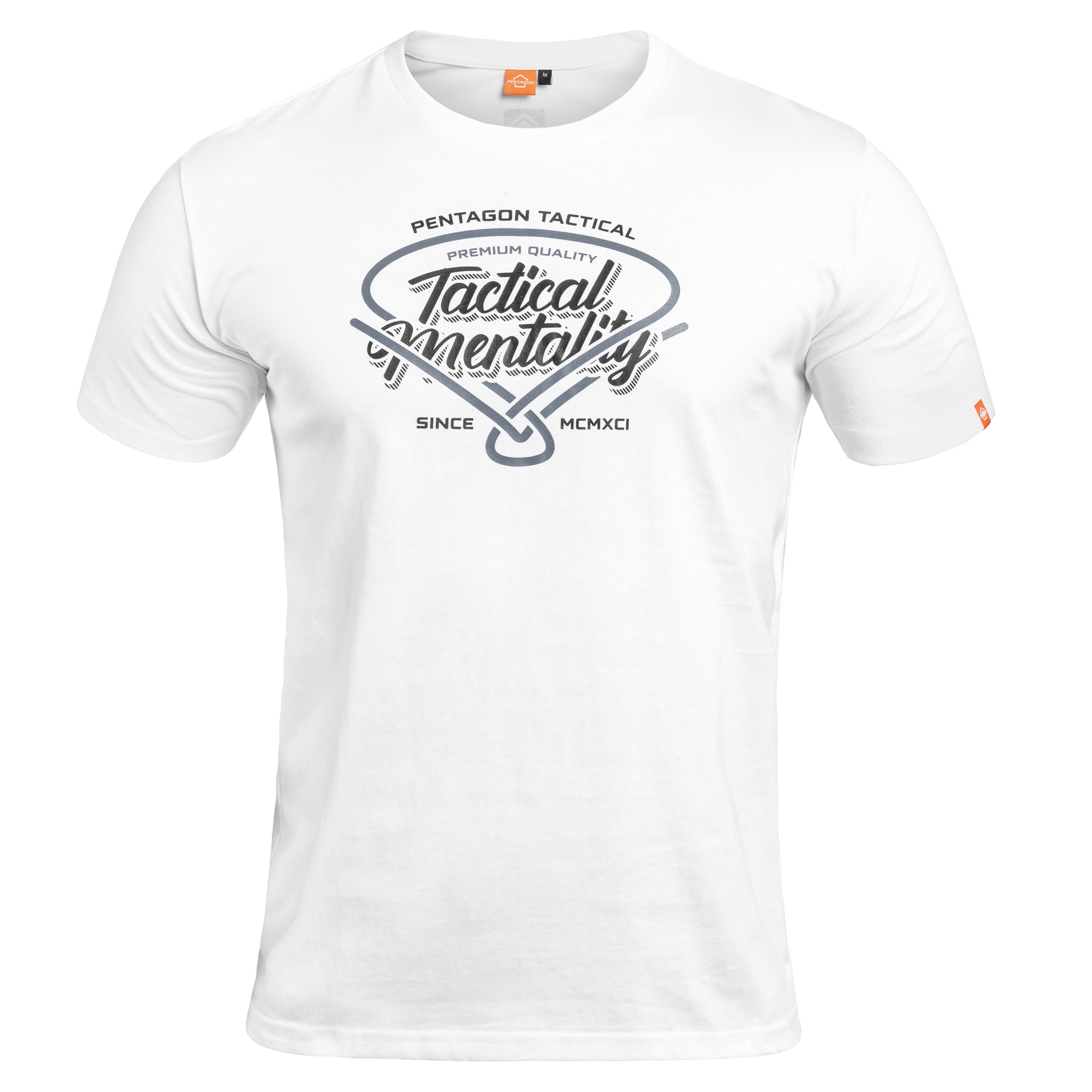 Tricou Pentagon Ageron „Tactical Mentality” - White