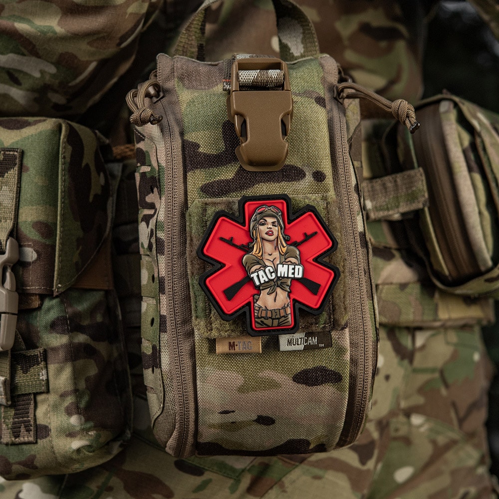 Patch - emblemă M-Tac Tacmed PVC - Olive