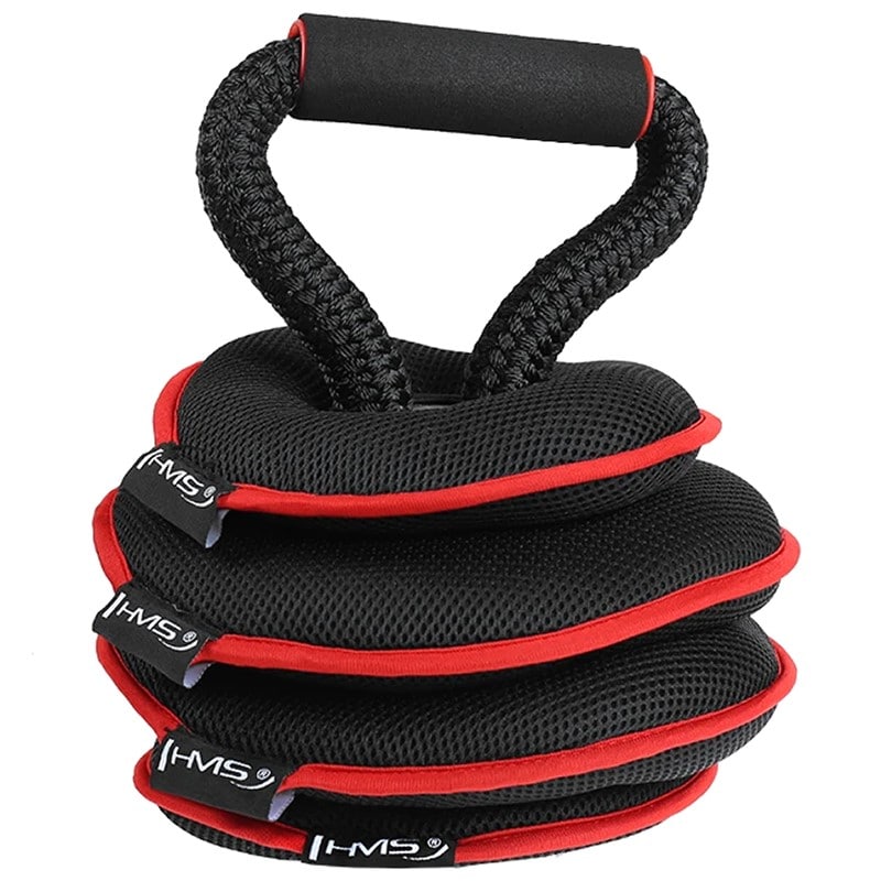 Ganteră Kettlebell HMS moale, cu reglare a greutății KRM20