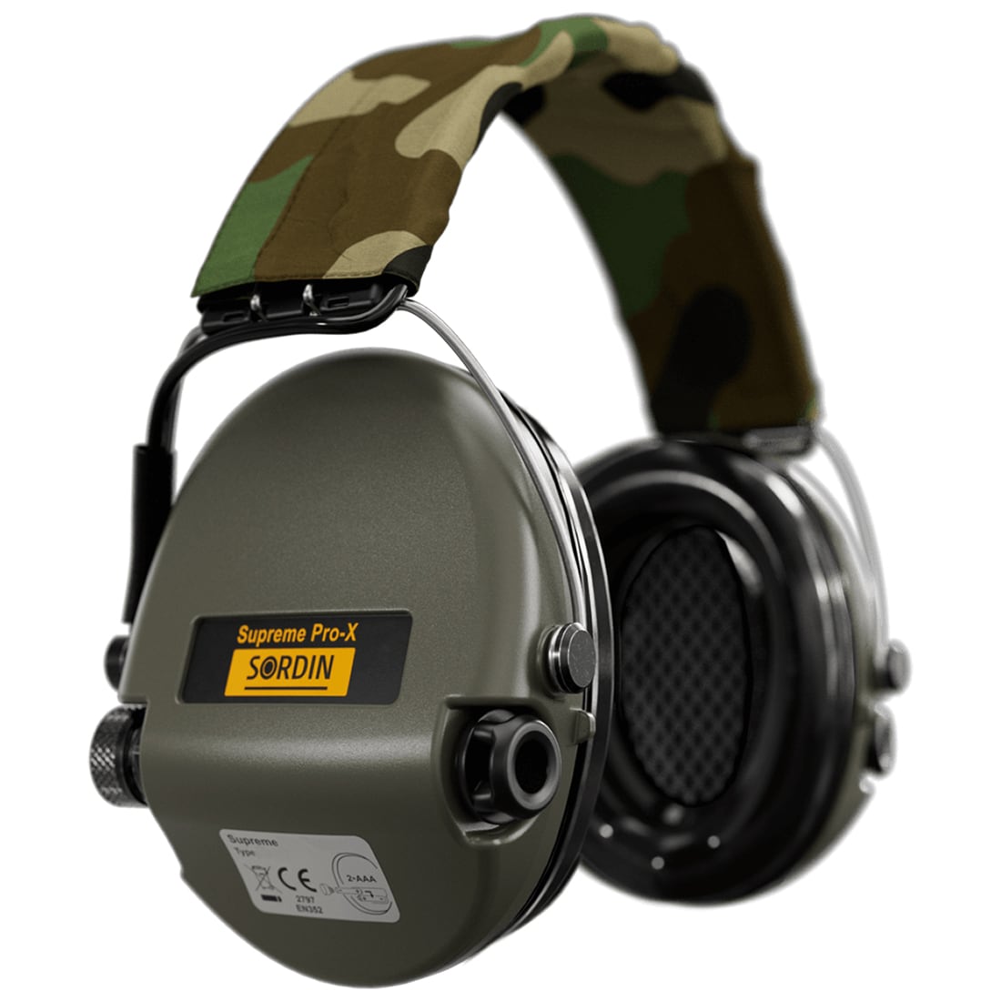 Protecție auditivă activă Sordin Supreme Pro - X - Green