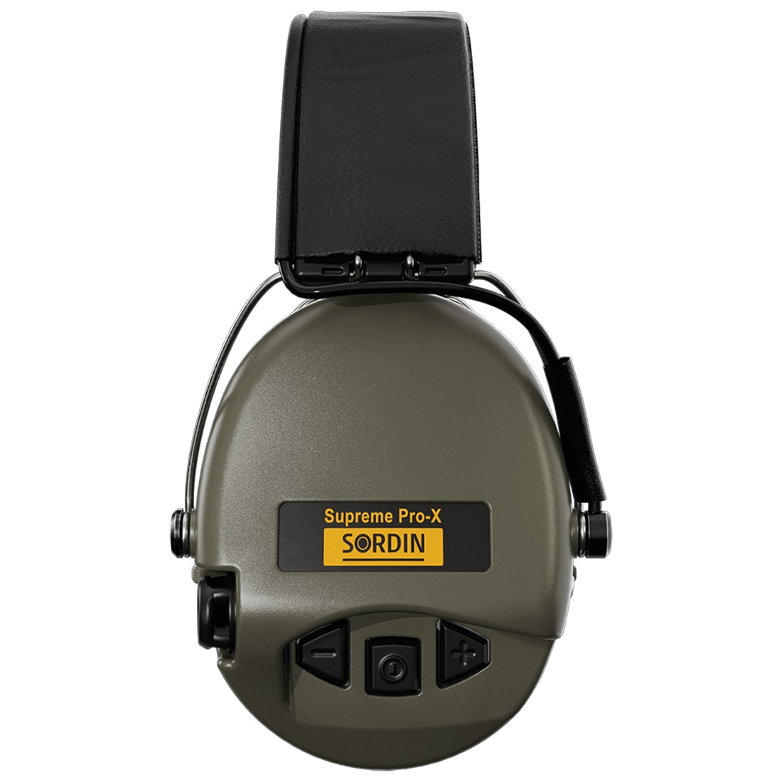 Protecție auditivă activă Sordin Supreme Pro-X Leather - Green
