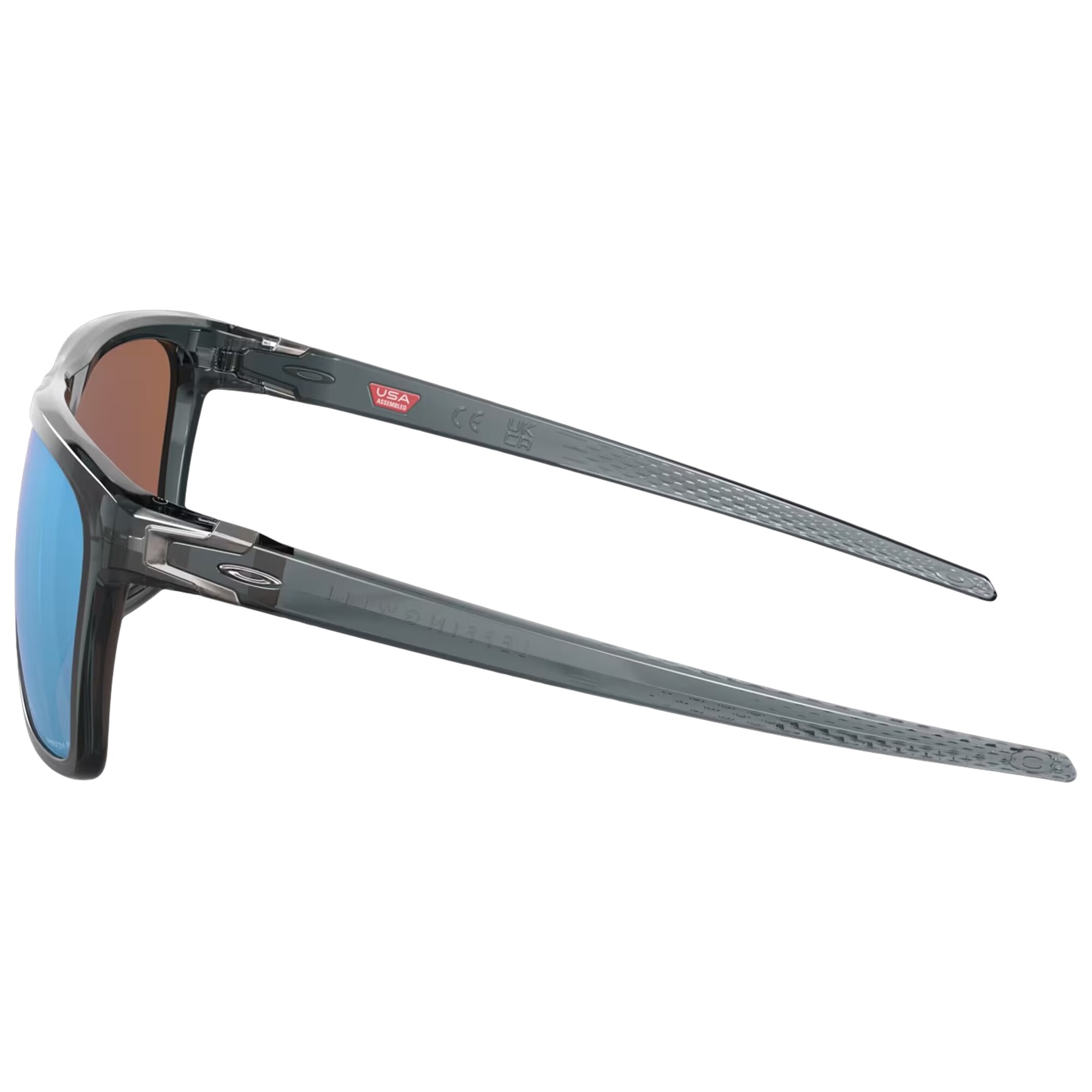 Ochelari de soare Oakley Leffingwell - Crystal Black/Prizm Deep Water Polarized