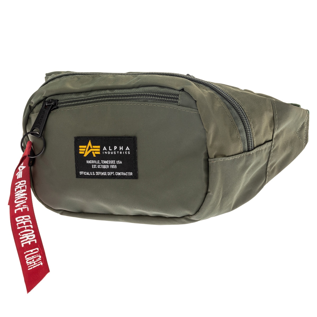 Geantă pentru șold Alpha Industries Crew - Sage Green