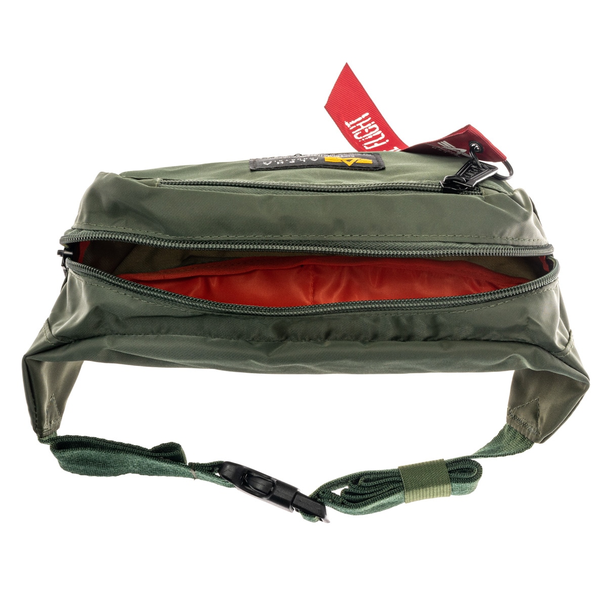 Geantă pentru șold Alpha Industries Crew - Sage Green