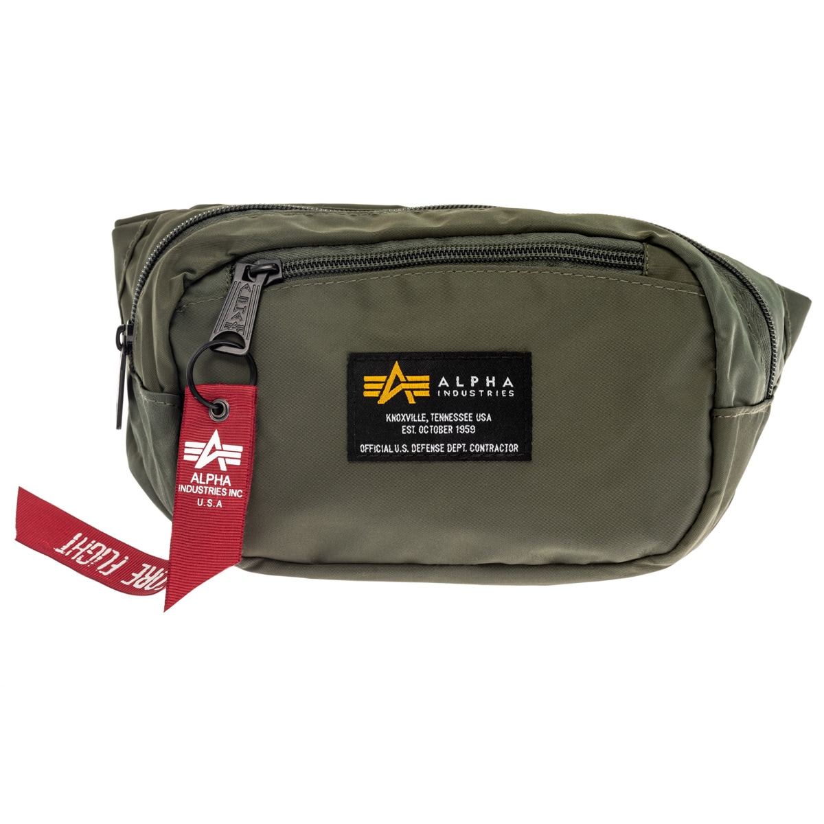 Geantă pentru șold Alpha Industries Crew - Sage Green