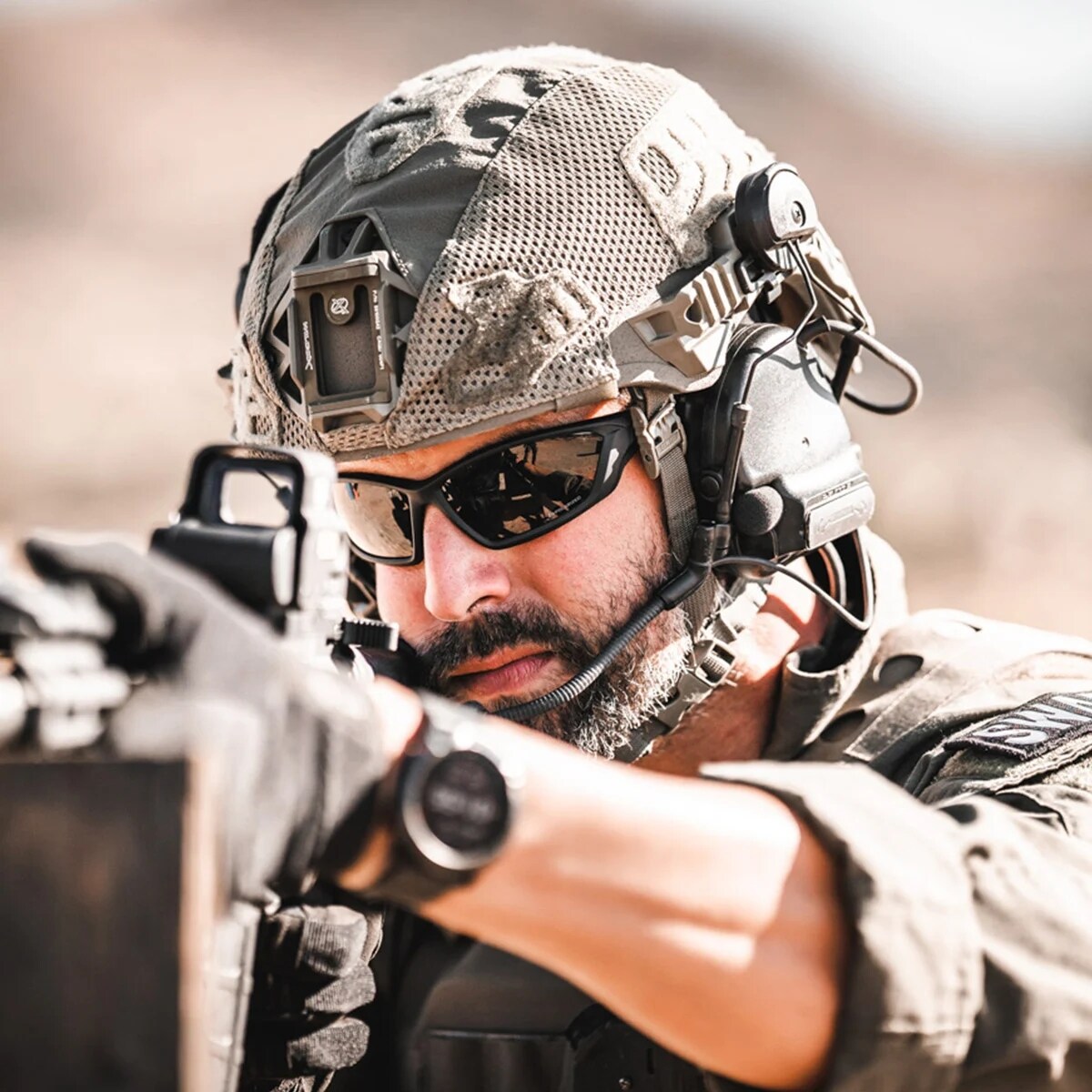 Ochelari tactici Bolle SWAT polarizați - Smoke