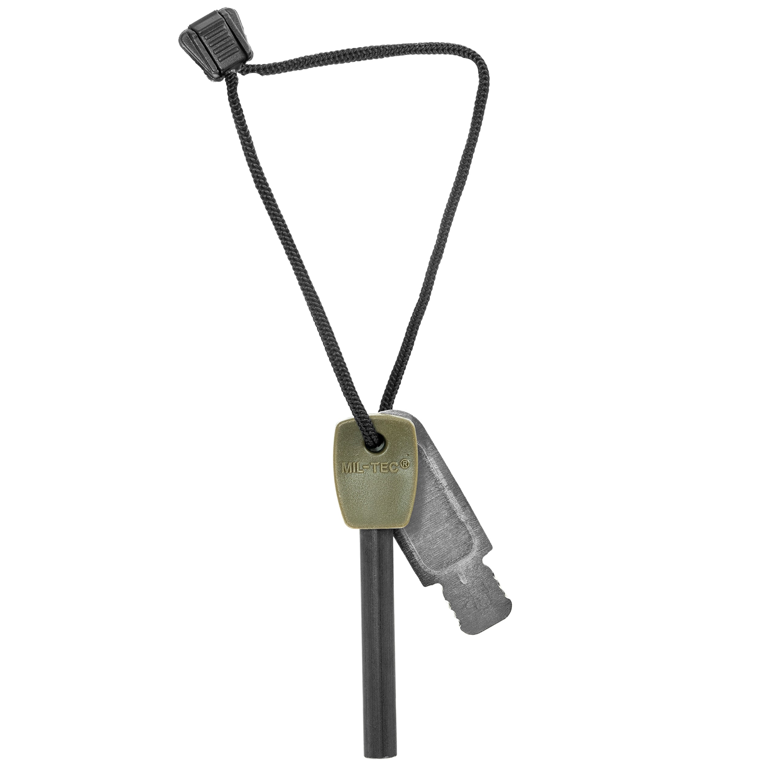 Kit pentru aprinderea focului Mil-Tec Fire Steel Large