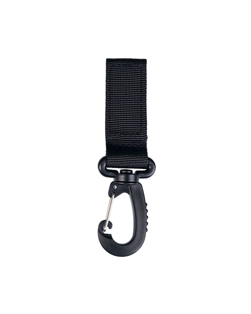 Suport de curea Mil-Tec cu carabinieră 70 mm - Black