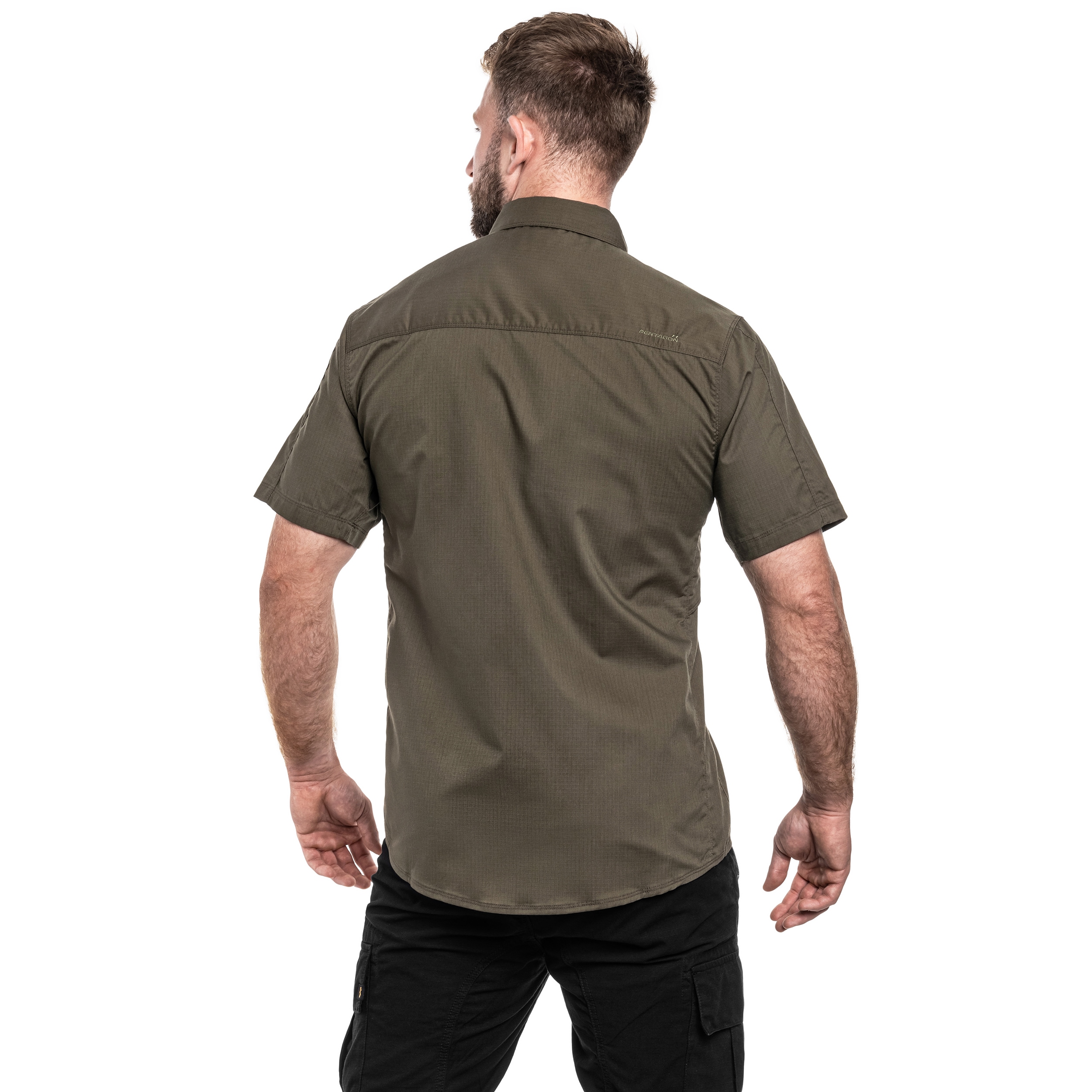 Cămașă tactică Pentagon Plato Short Sleeve - Ranger Green