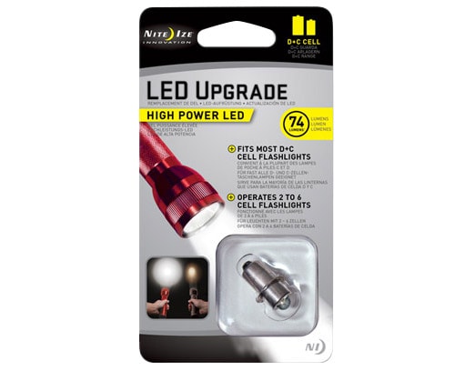 Modul Nite Ize High Power LED Upgrade 2 pentru lanterne Maglite C/D LRB2-07-PRHP