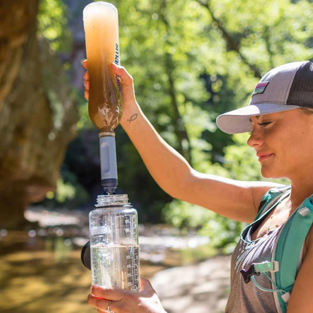 Filtru de apă LifeStraw Peak Solo - Mountain Blue