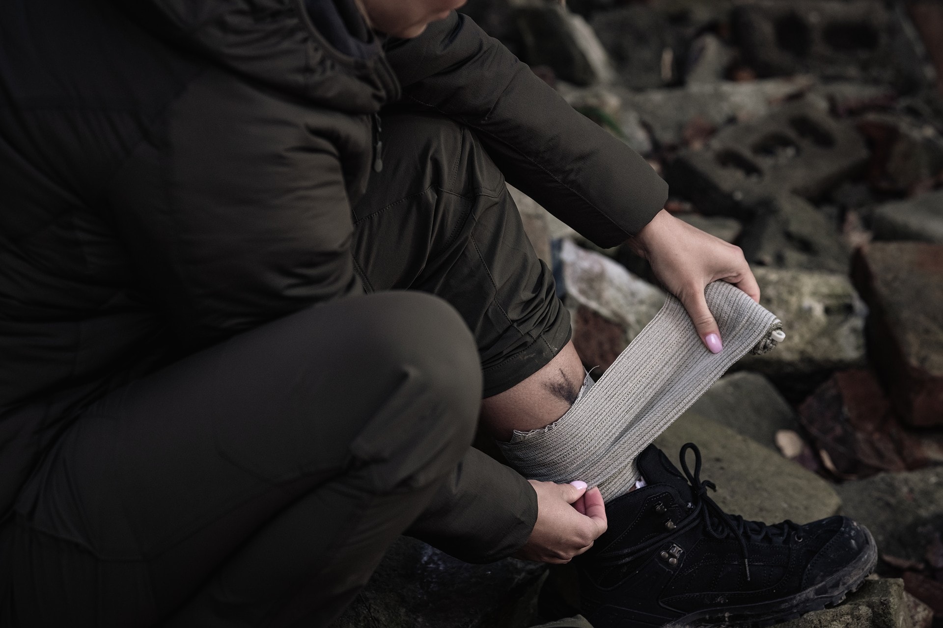 Pansament individual JB Tacticals tip israelian - 10 cm