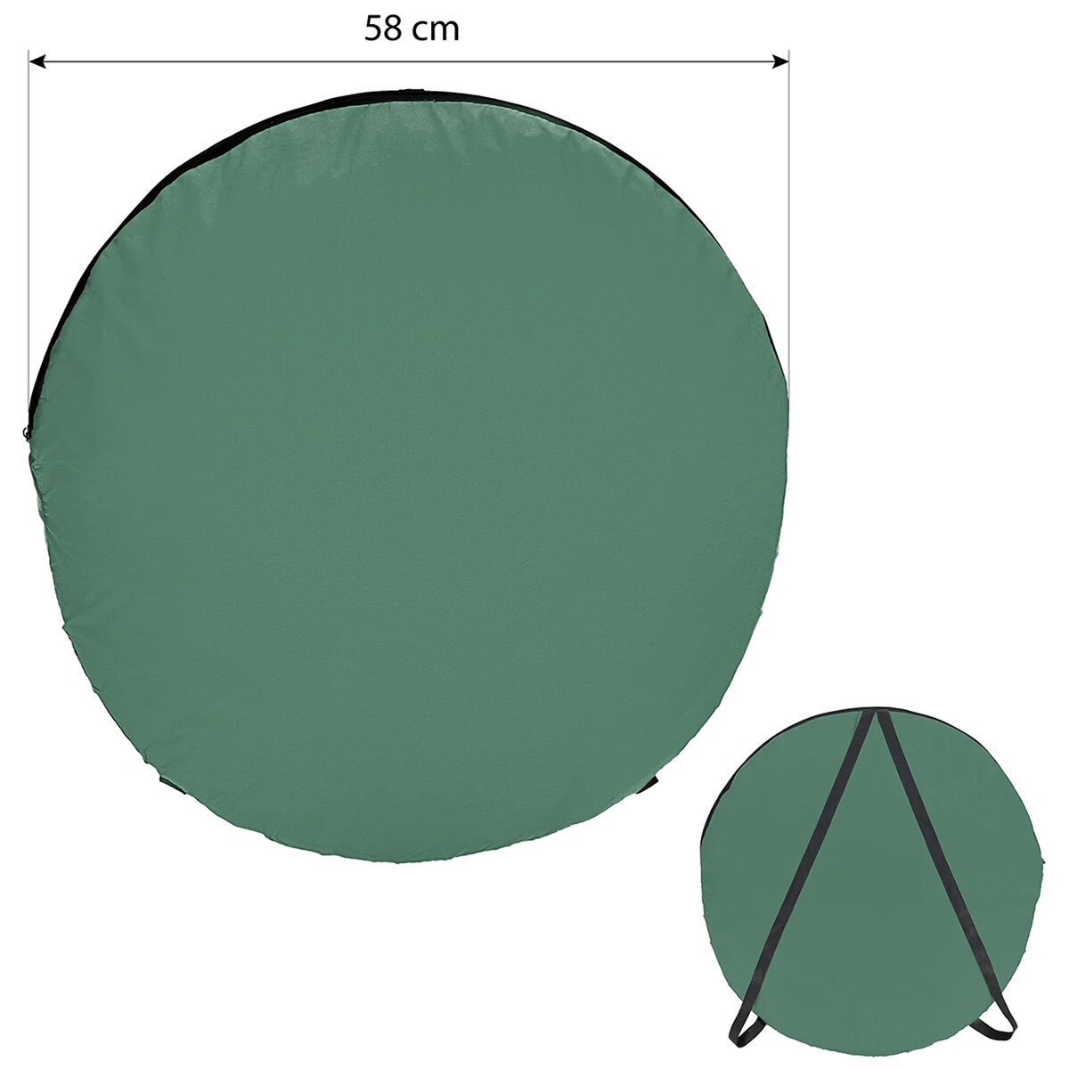 Cort portabil de schimb pentru camping Nils Camp NC1706 - Verde