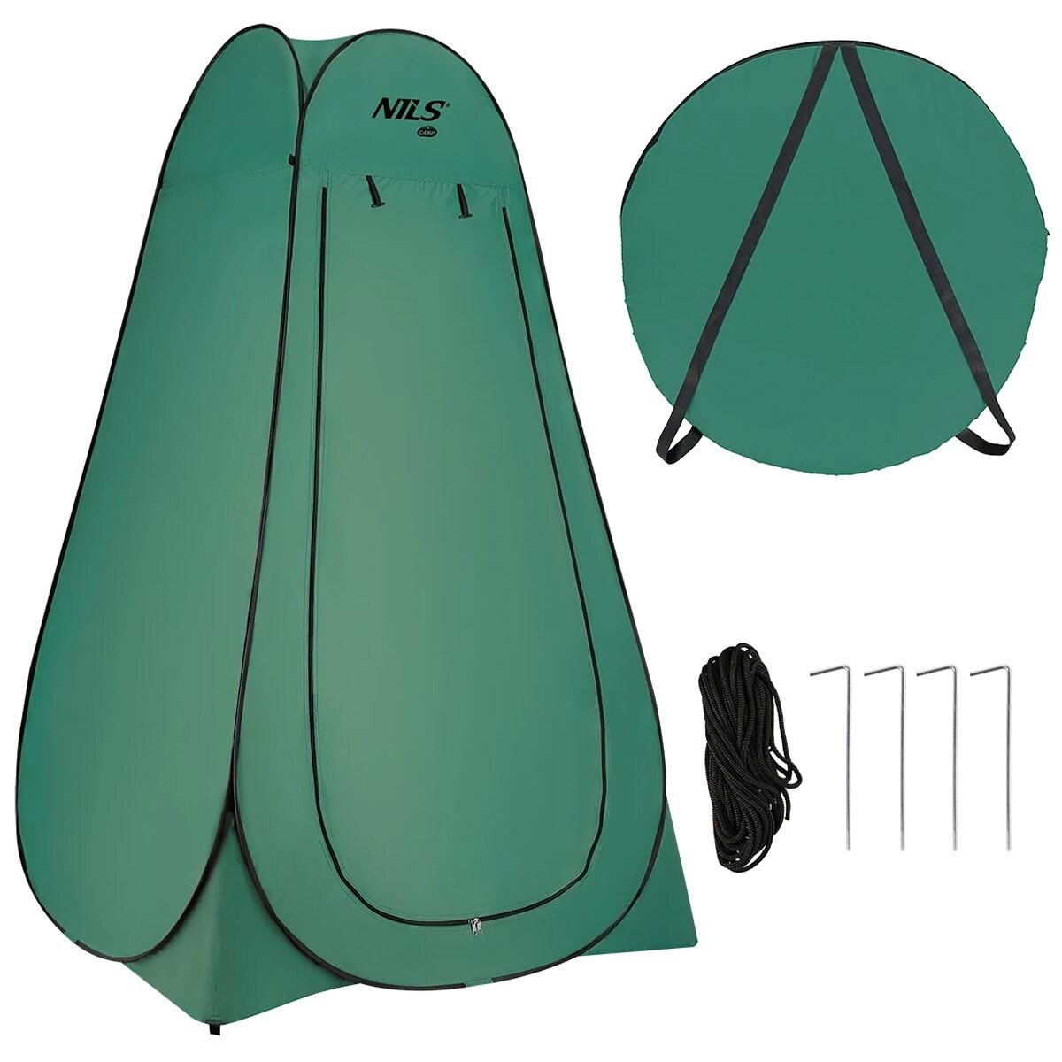 Cort portabil de schimb pentru camping Nils Camp NC1706 - Verde