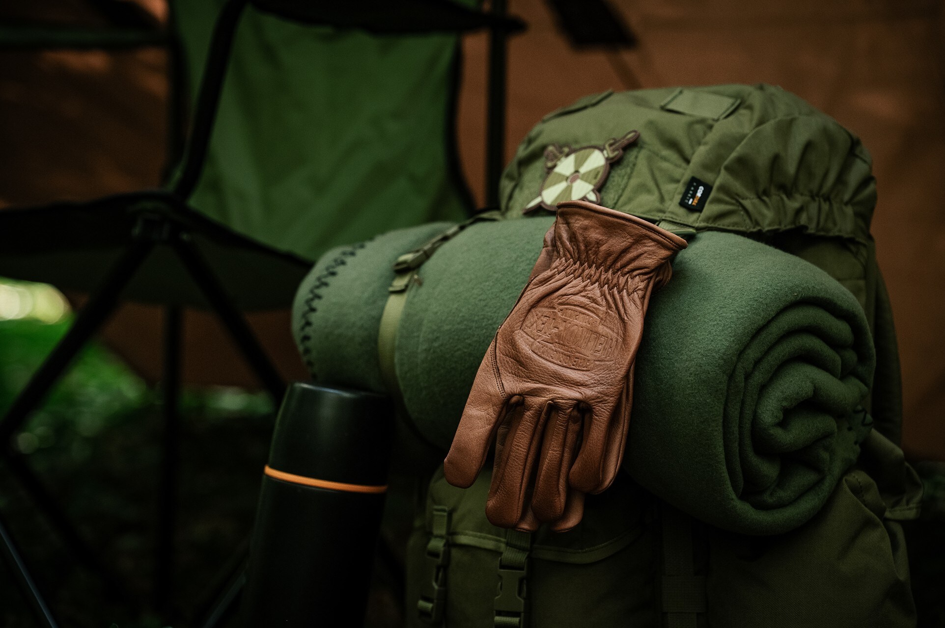 Pătură din fleece Brandit - Olive