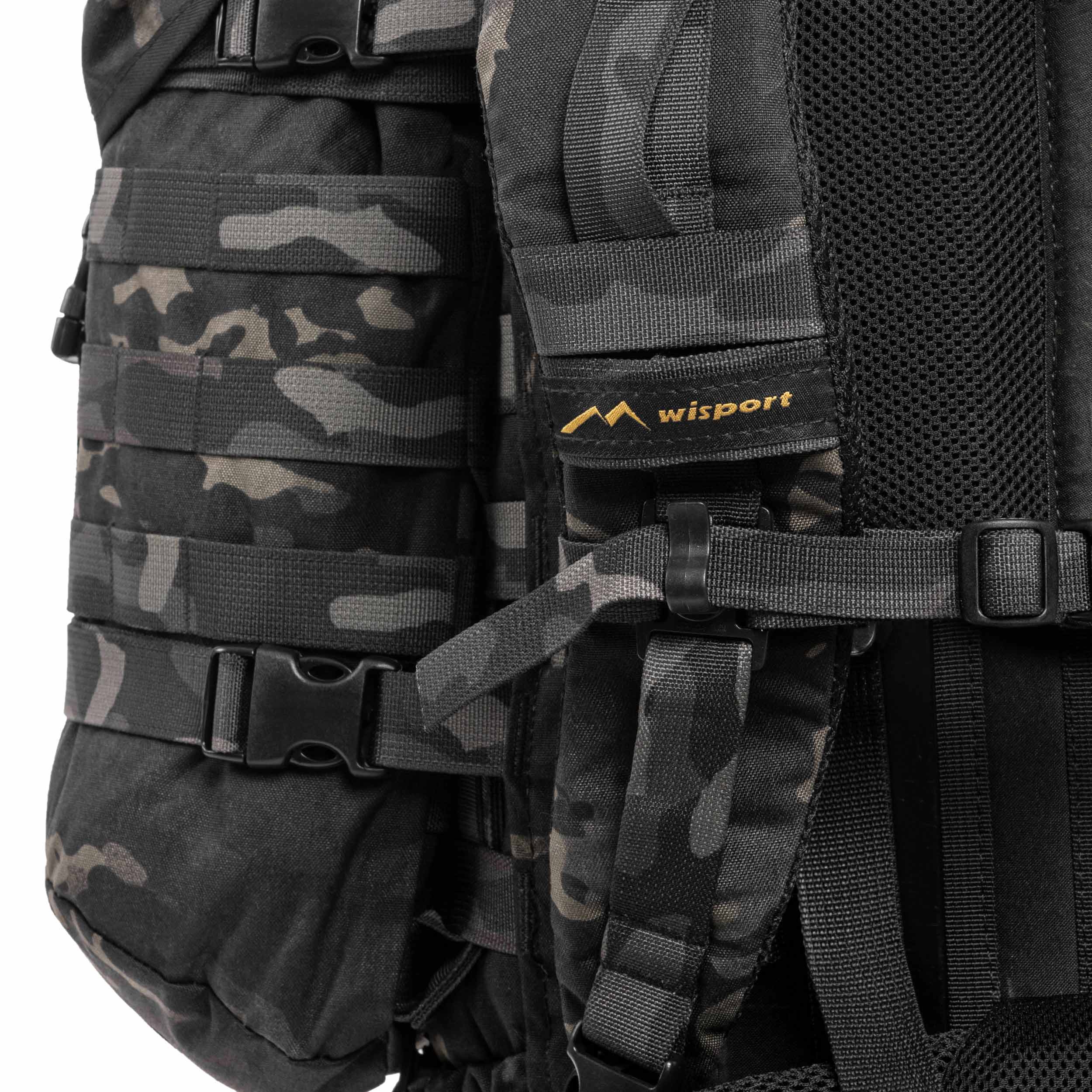 Rucsac Wisport Raccoon 65 l - MultiCam Black