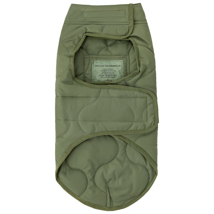 Vestă pentru câine Alpha Industries Dog ALS Jacket - Sage Green