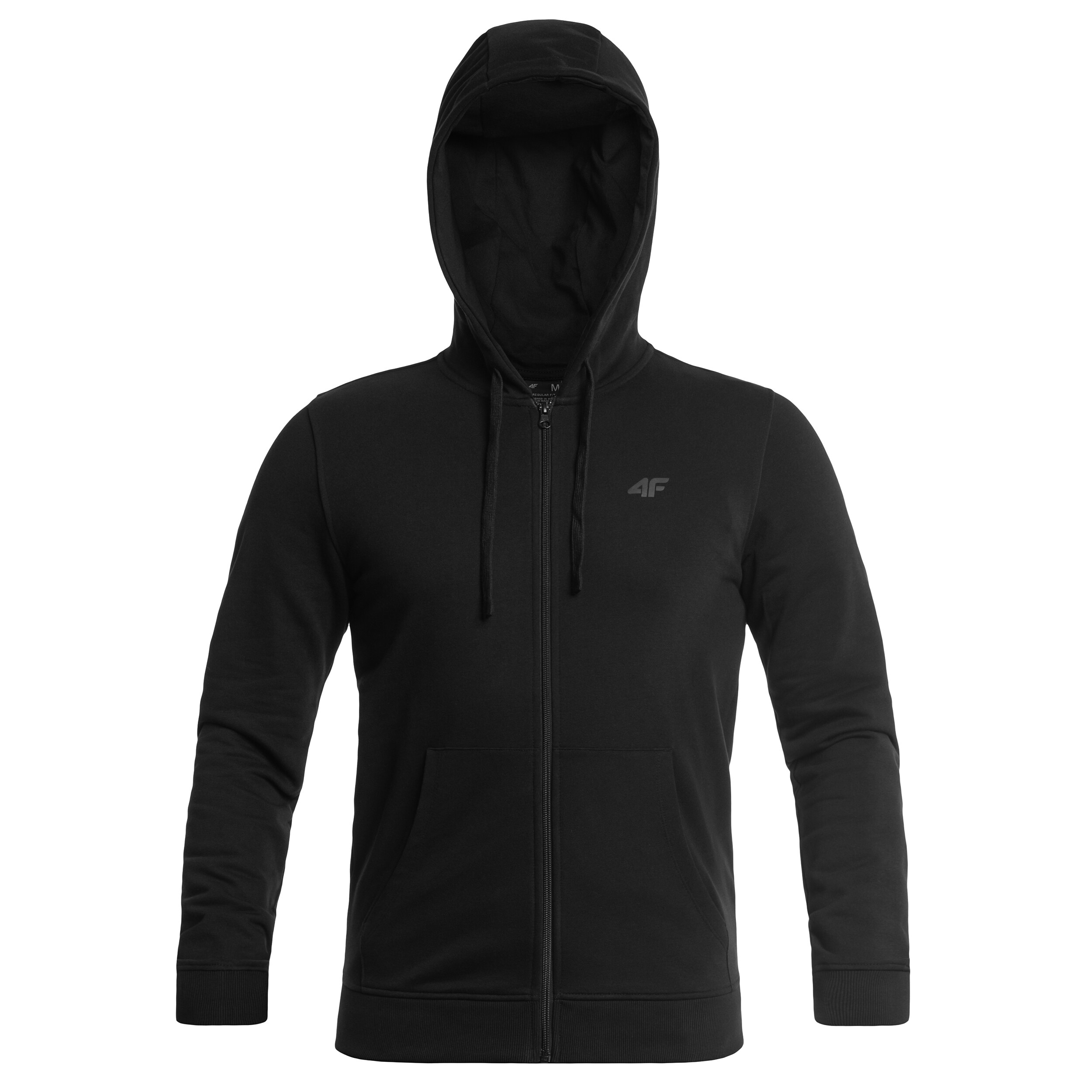 Hanorac  cu fermoar 4F TSWSM0951-Negru închis