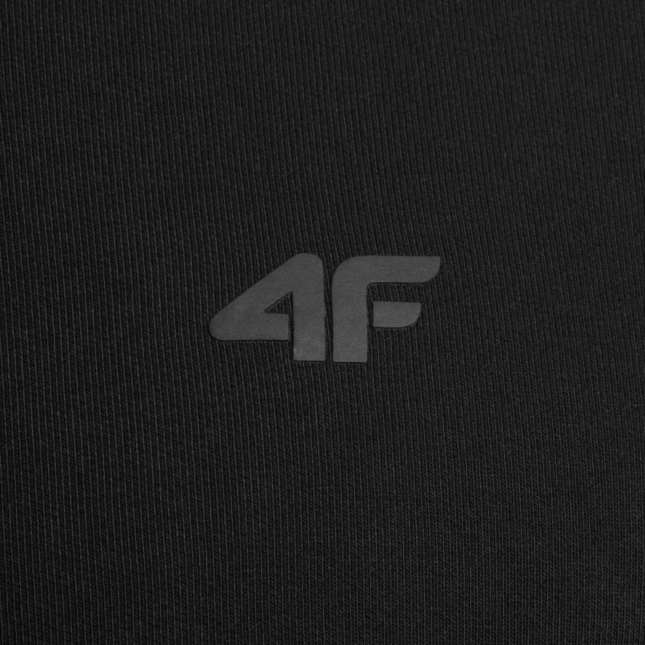 Hanorac  cu fermoar 4F TSWSM0951-Negru închis