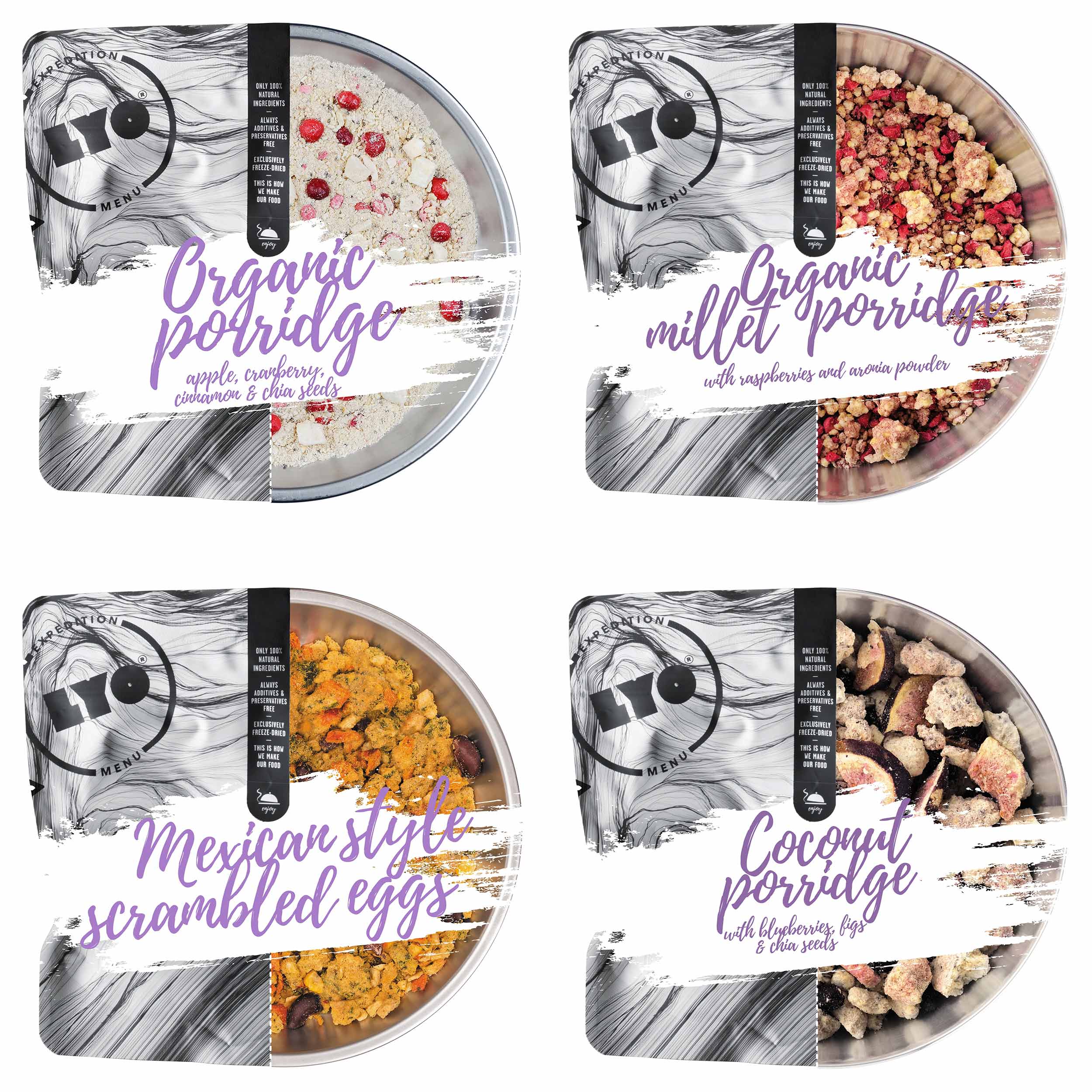 Alimente liofilizate LYOFOOD Pachet de produse alimentare pentru 14 zile - vegatarian