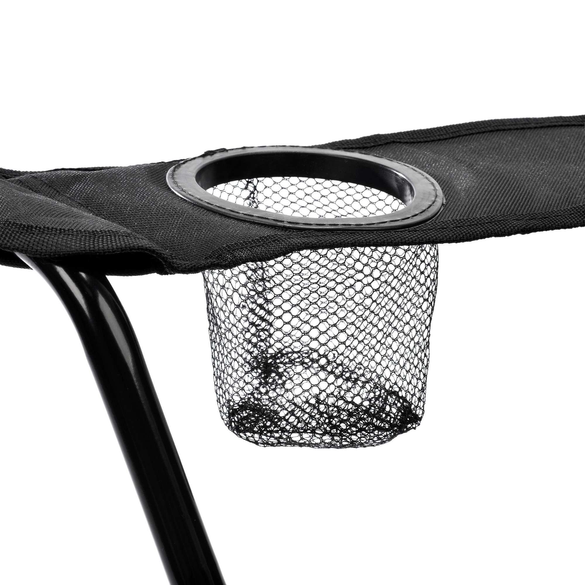 Scaun turistic pliabil Meteor Quay - Negru