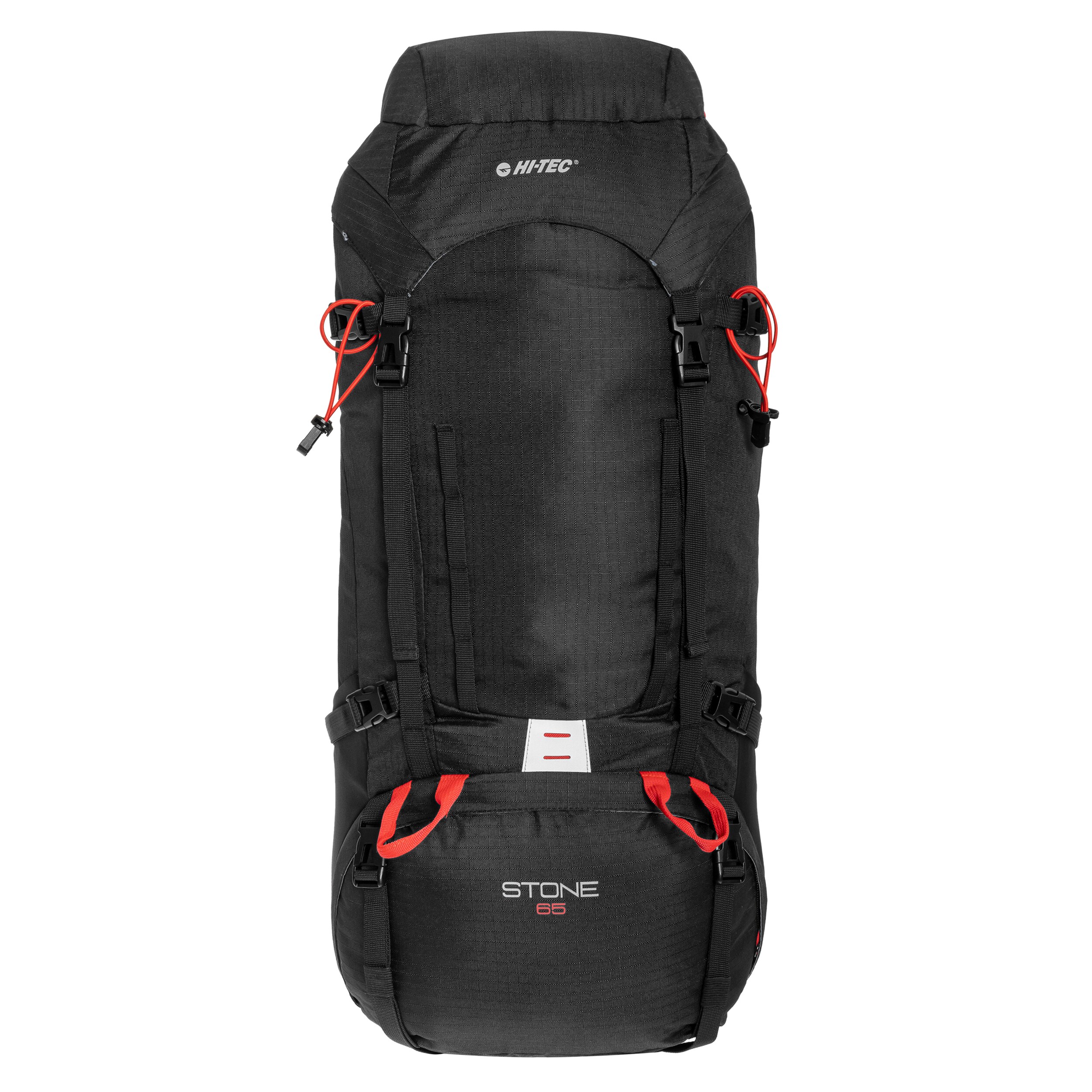 Rucsac Hi-Tec Stone 65 l - Black/High Risk Red
