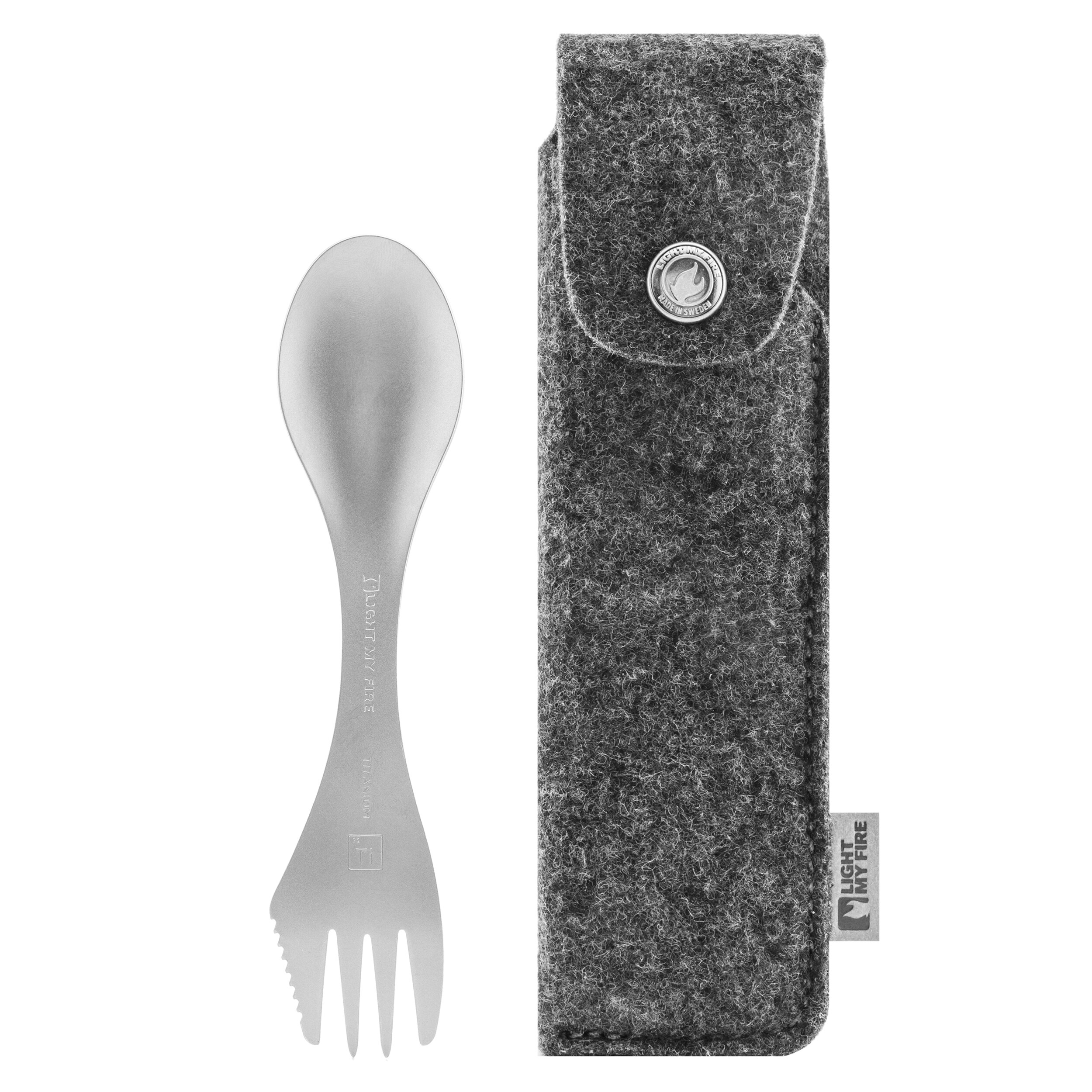 Tacâmuri Spork Light My Fire Original Titanium - Kit