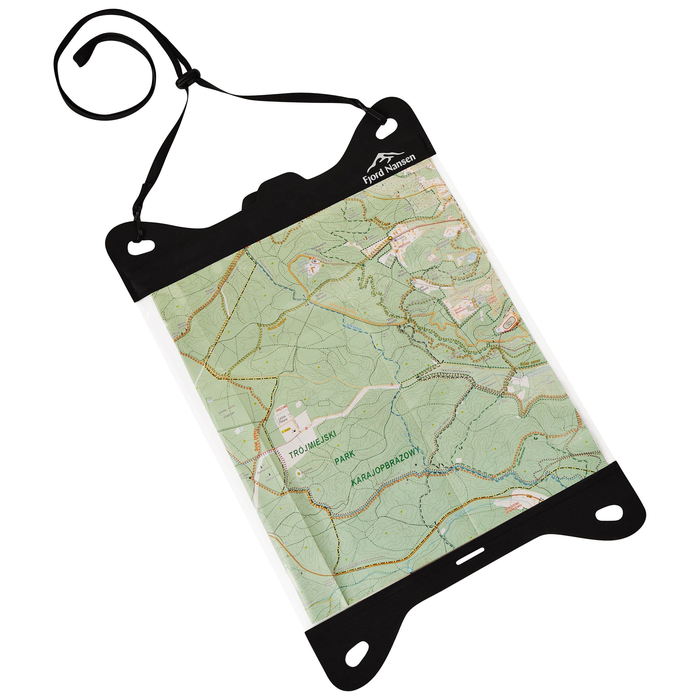Husă impermeabilă pentru hartă Fjord Nansen Map Case M