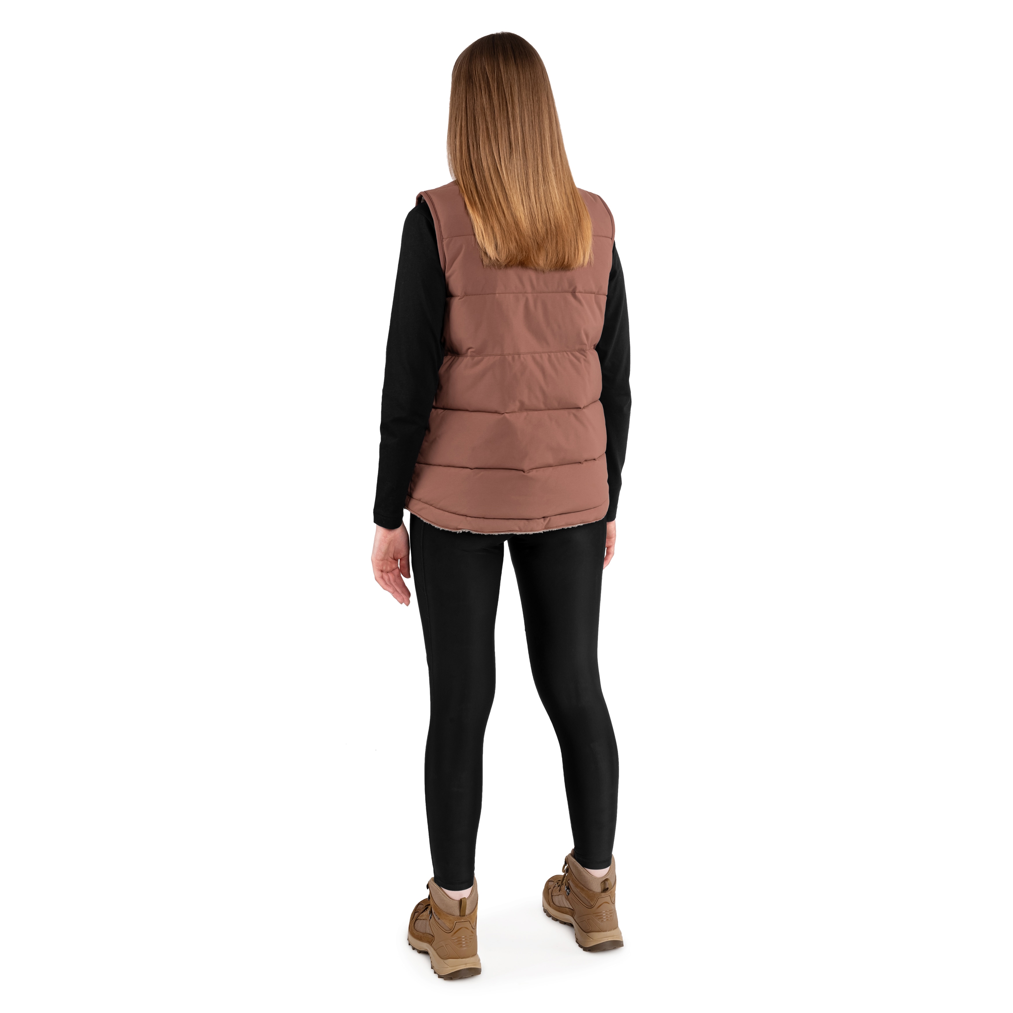 Vestă de damă Carhartt Montana Relaxed Fit Insulated Vest - Nutmeg