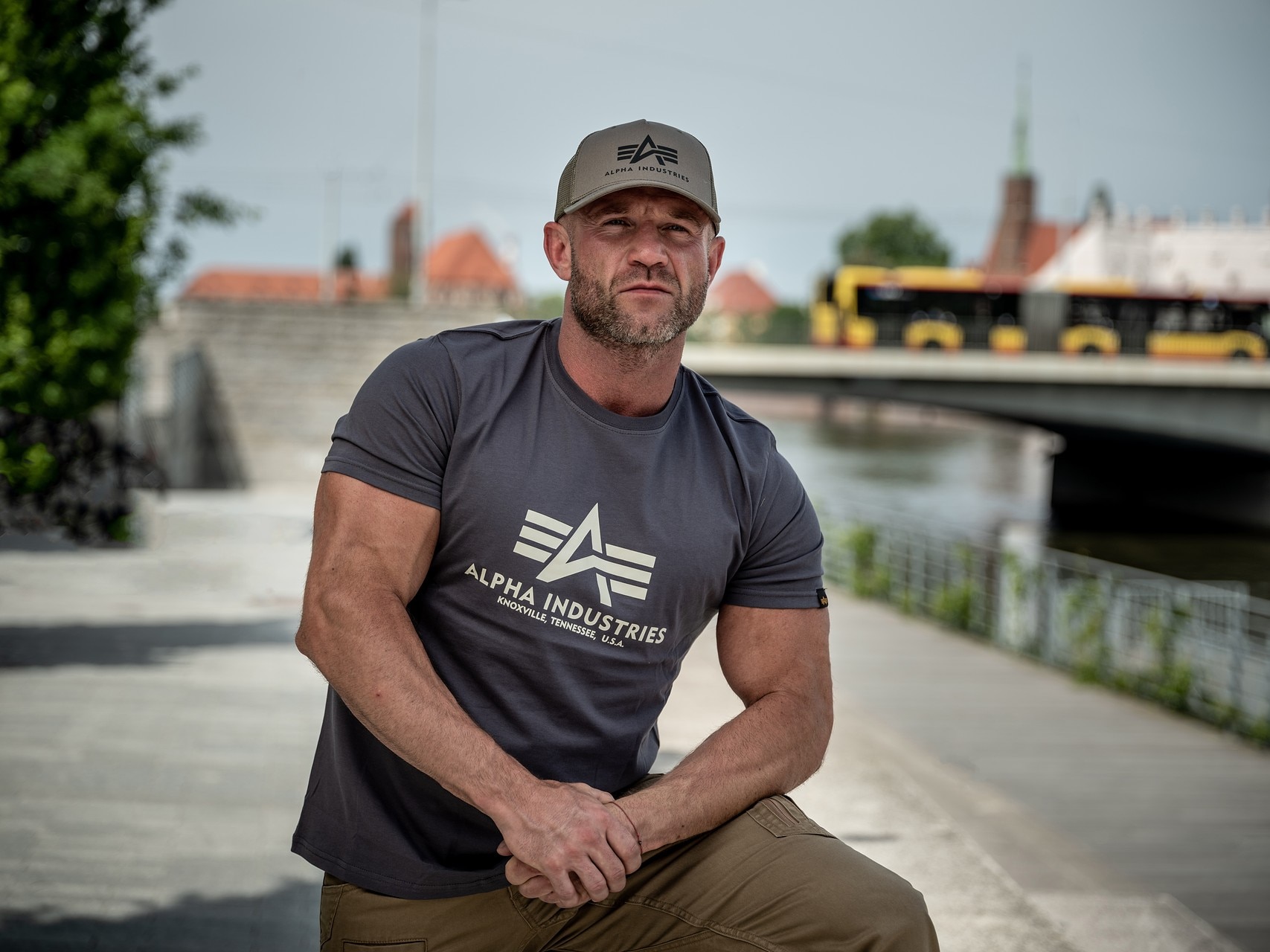 Șapcă Alpha Industries Basic Trucker Cap - Dark Green