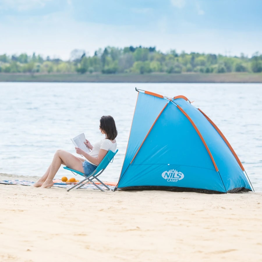 Cort pentru plajă Nils Camp NC3030 - Albastru