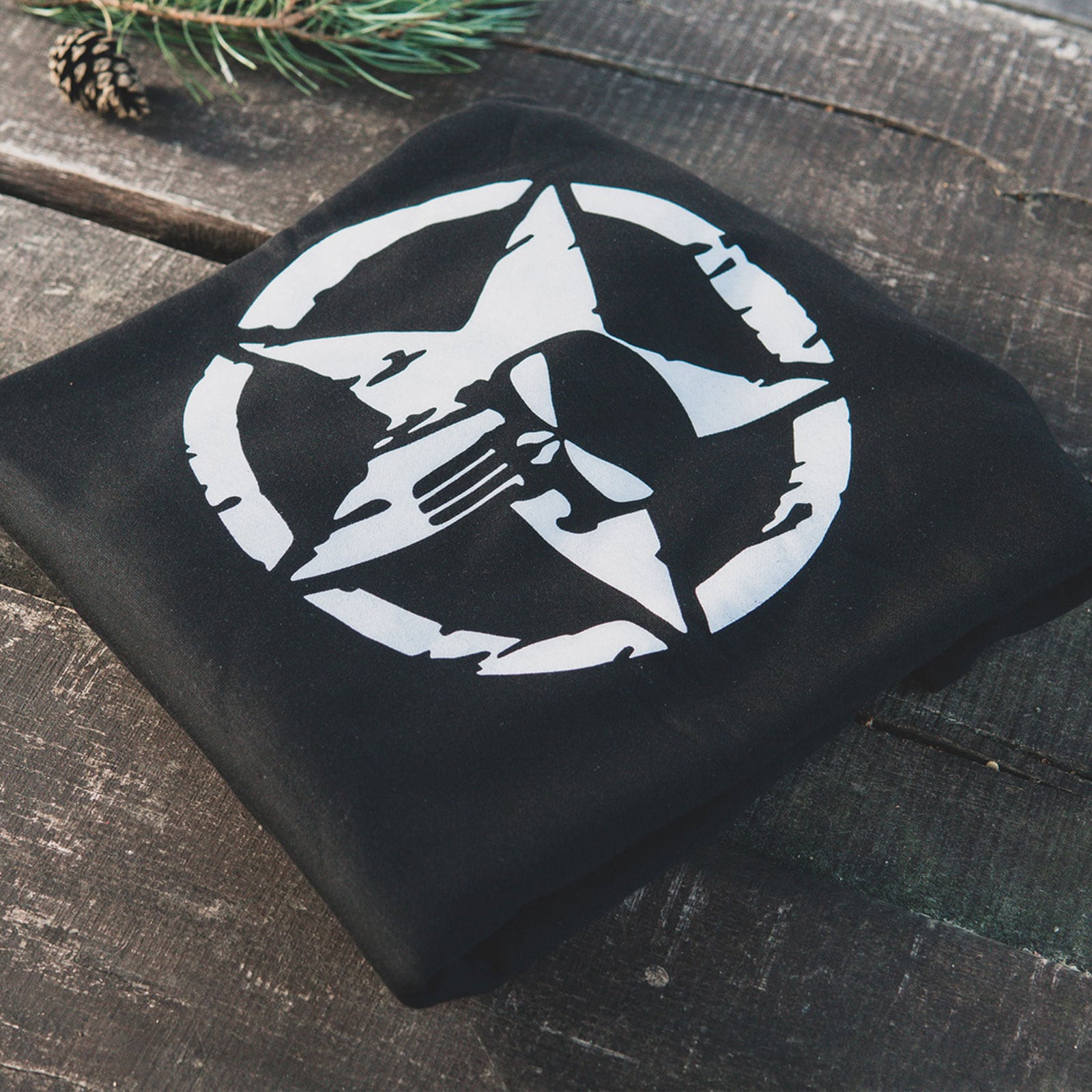 Bluză TigerWood Military Punisher - Black