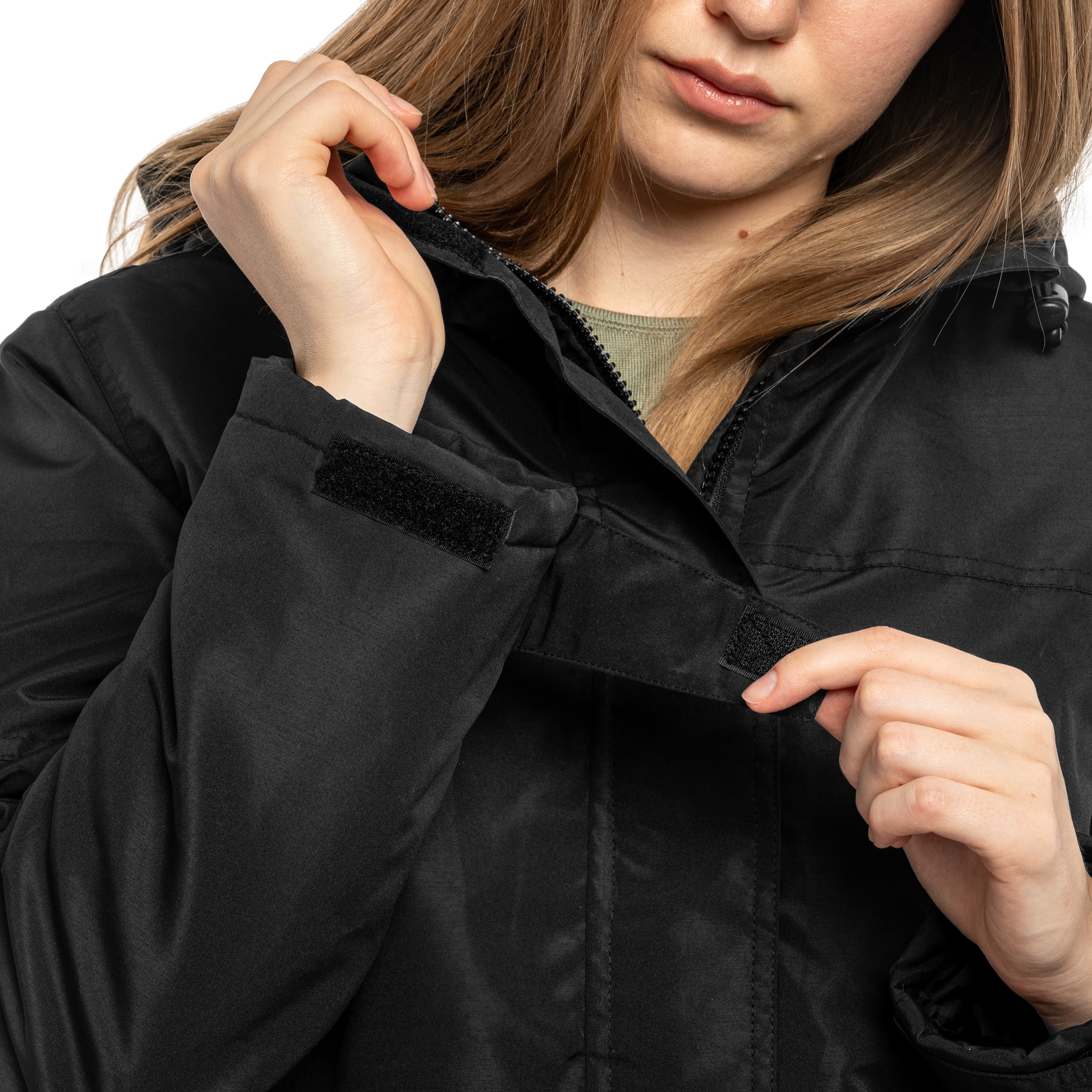 Geacă de damă Brandit Windbreaker Frontzip - Black