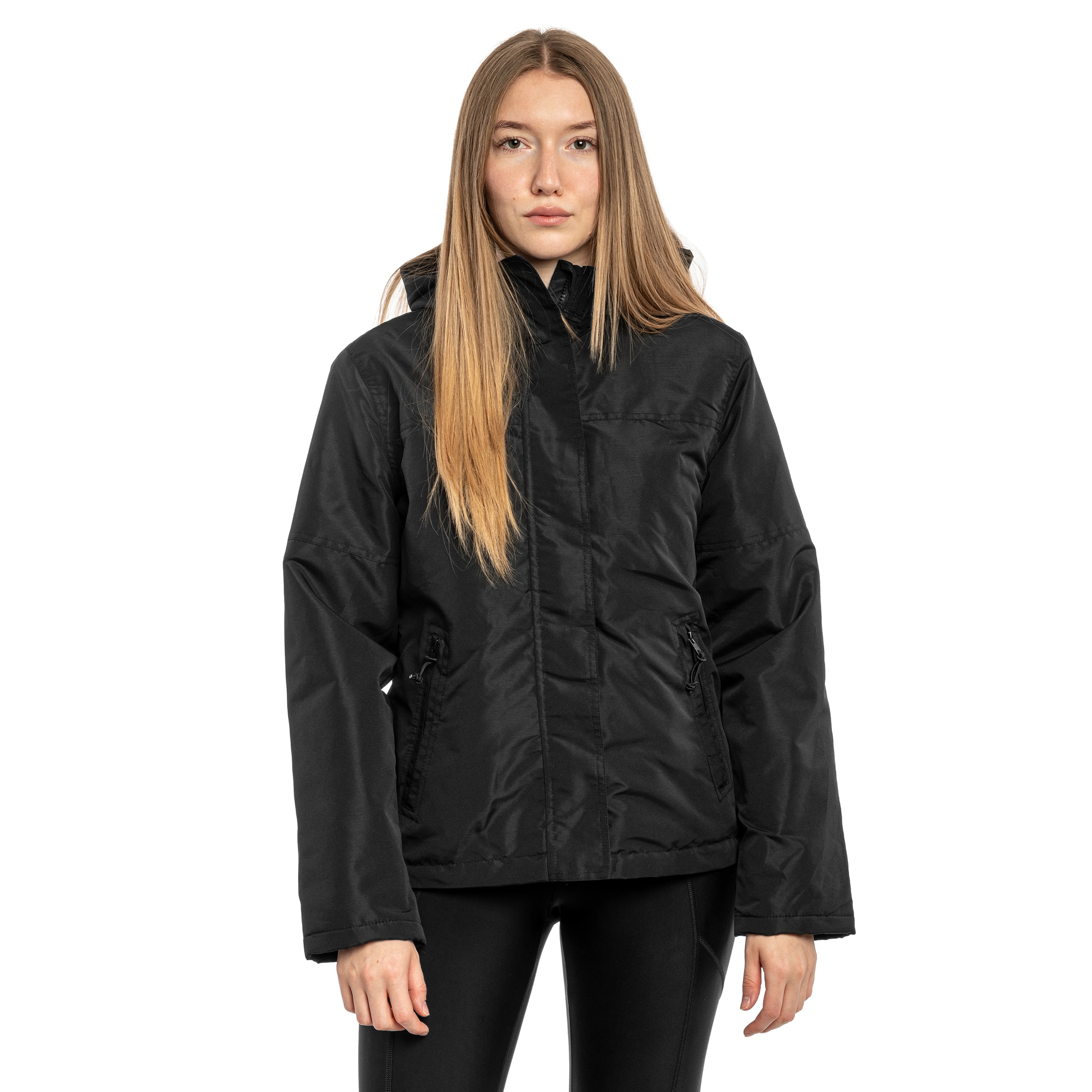 Geacă de damă Brandit Windbreaker Frontzip - Black