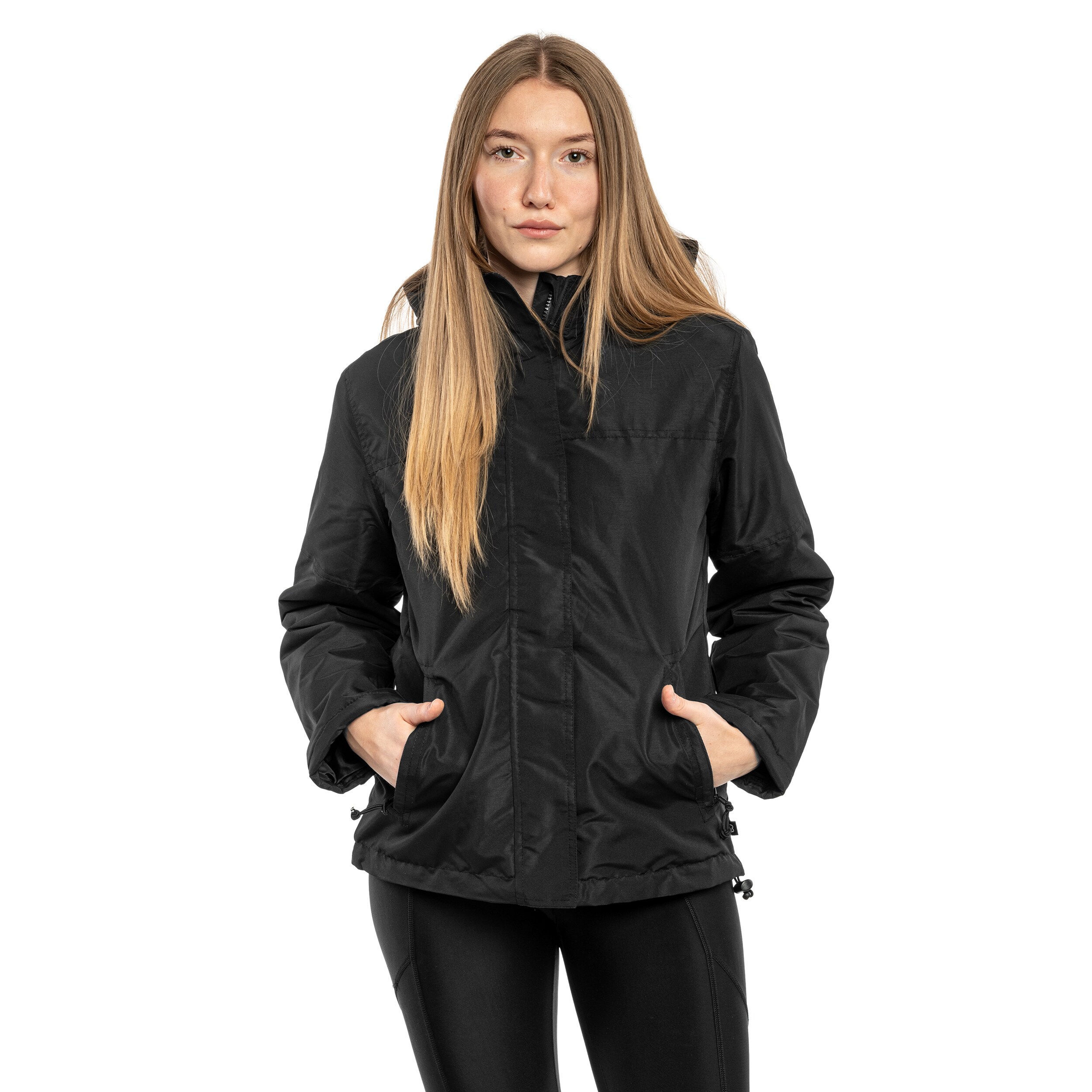 Geacă de damă Brandit Windbreaker Frontzip - Black
