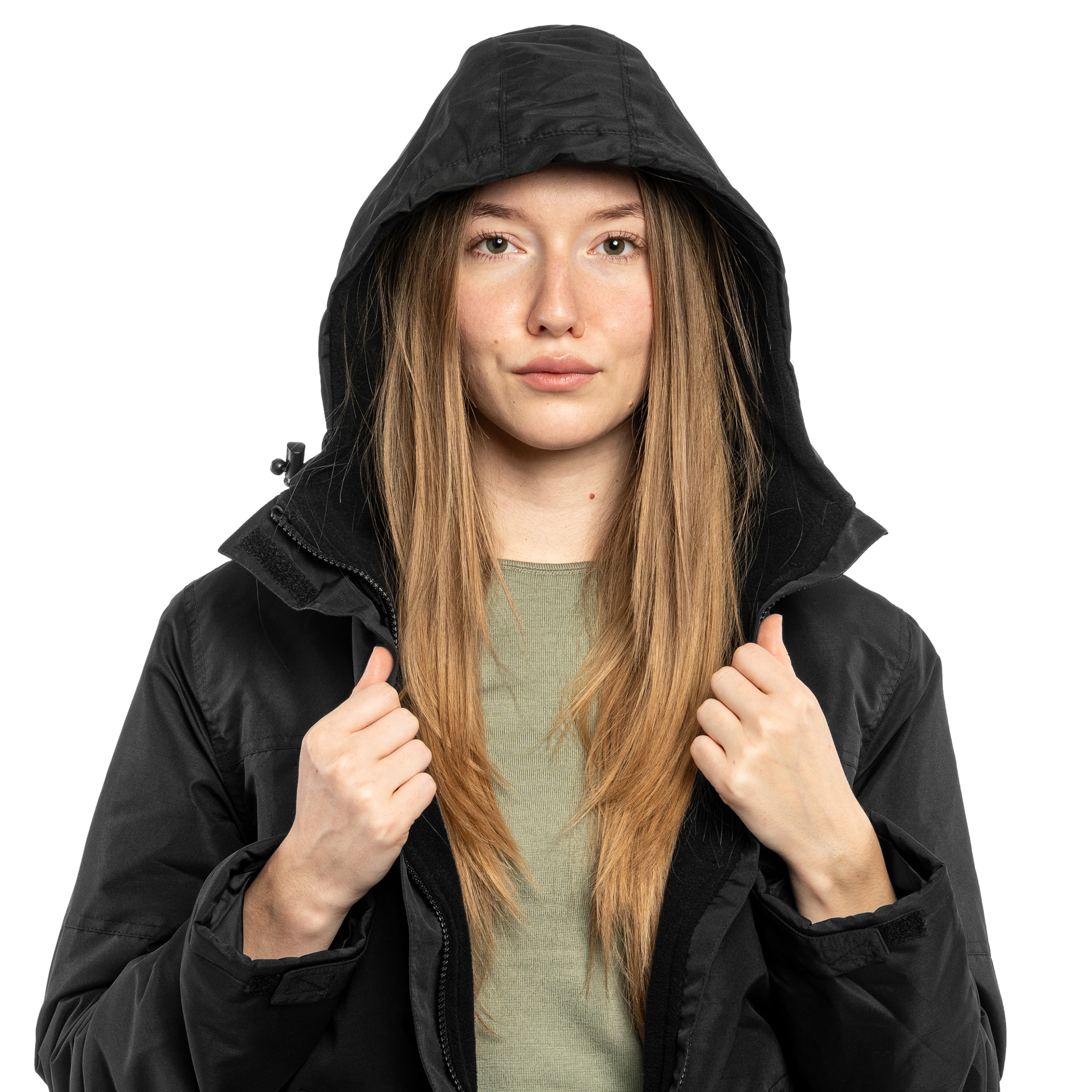 Geacă de damă Brandit Windbreaker Frontzip - Black