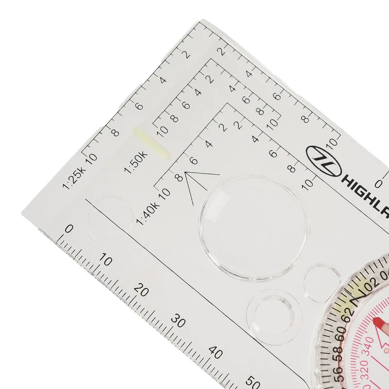 Busolă pentru hartă Highlander Outdoor Pathfinder