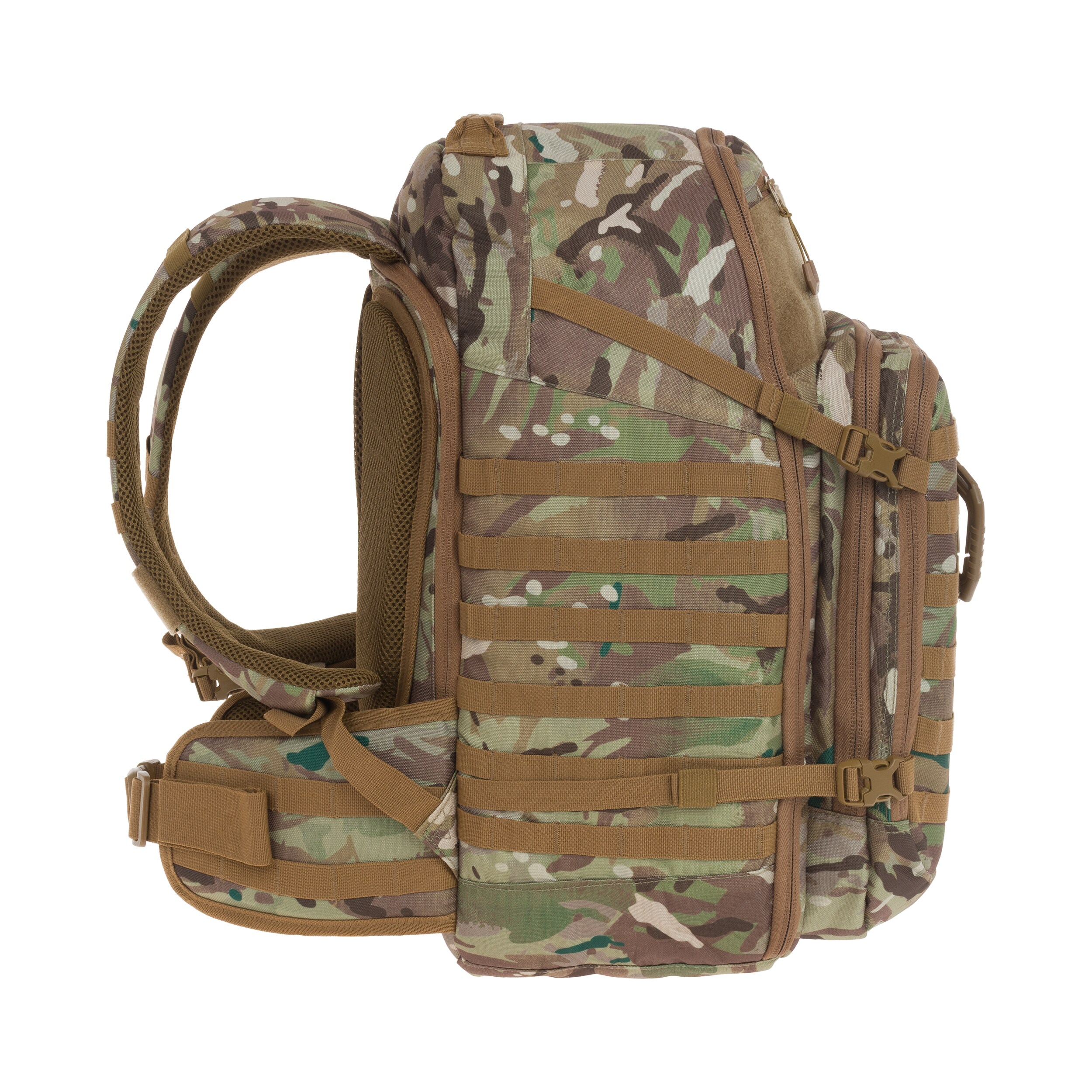 Rucsac Highlander Forces Harrier 45 l - Arid MC Camo