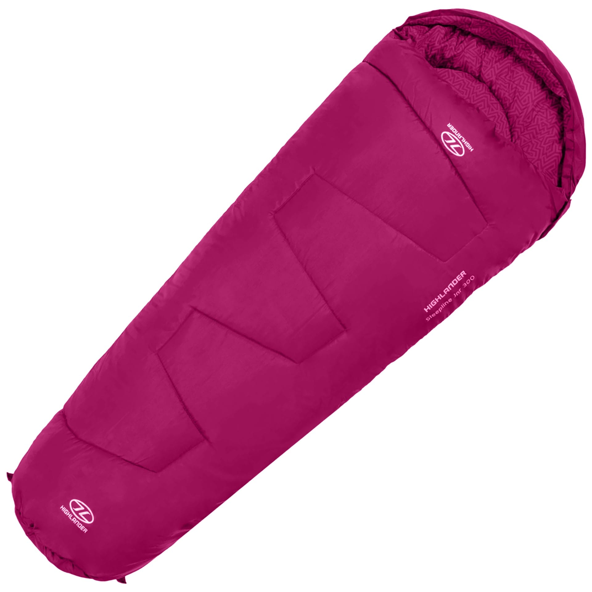 Sac de dormit Highlander Outdoor Sleepline Kids 300 - Pink
