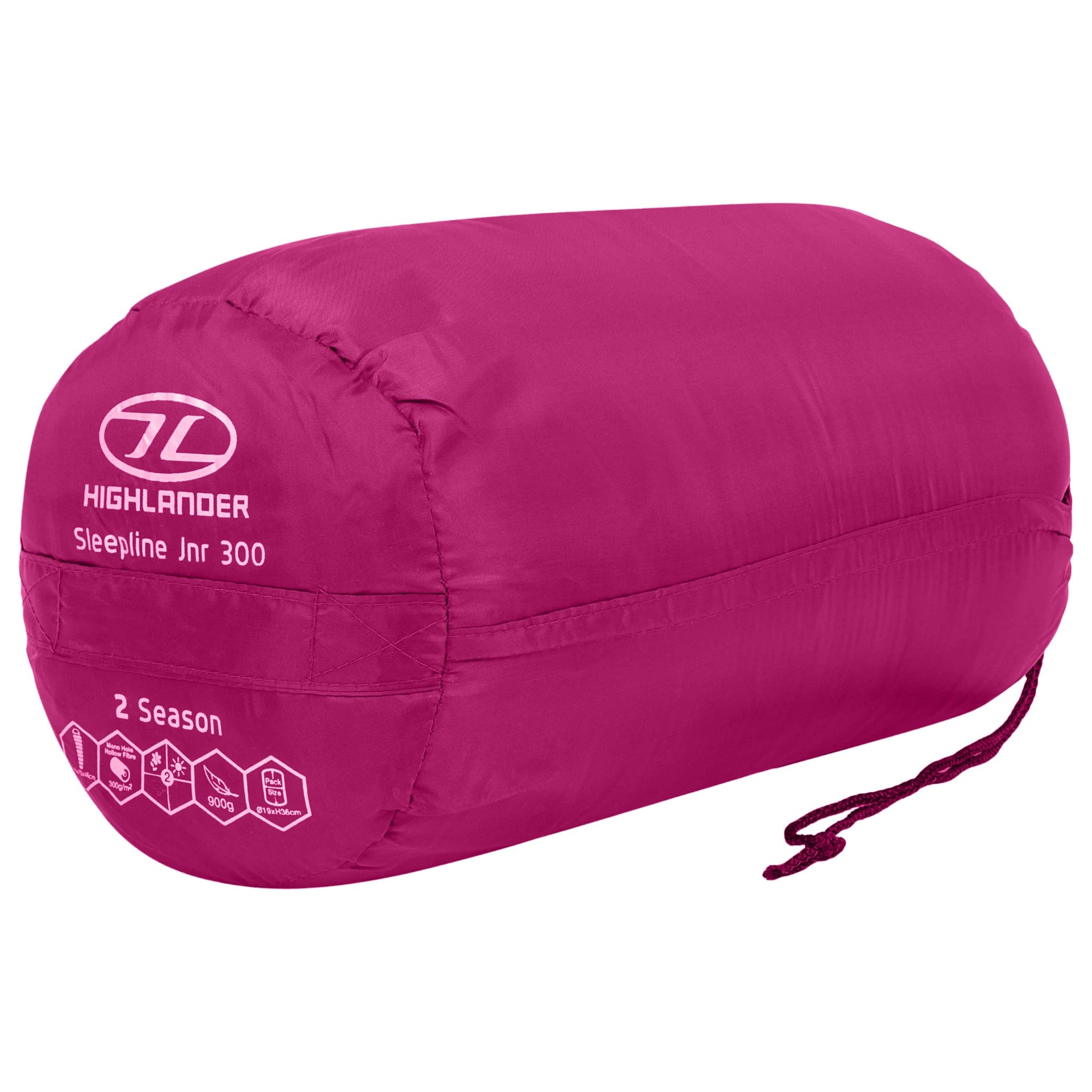 Sac de dormit Highlander Outdoor Sleepline Kids 300 - Pink