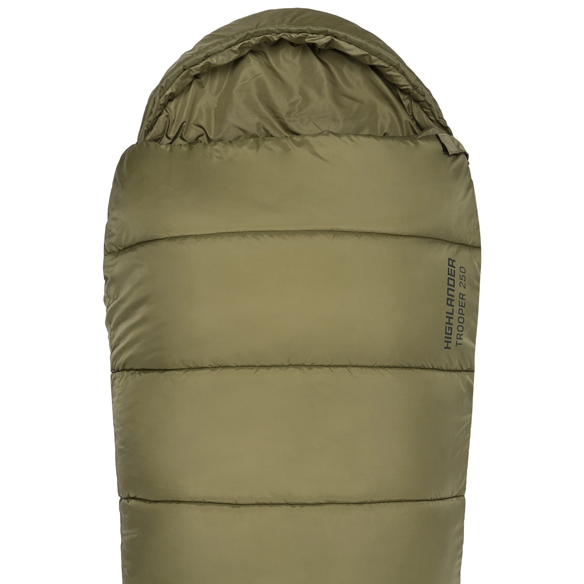 Sac de dormit Highlander Forces Trooper 250 Ranger Green - dreapta