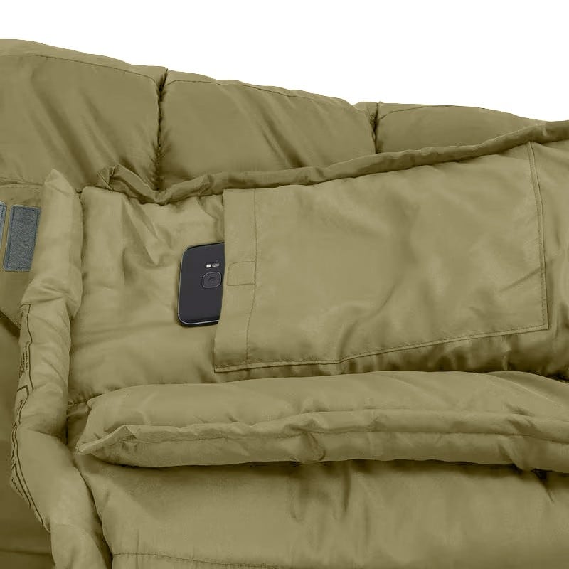 Sac de dormit Highlander Forces Trooper 250 Ranger Green - dreapta