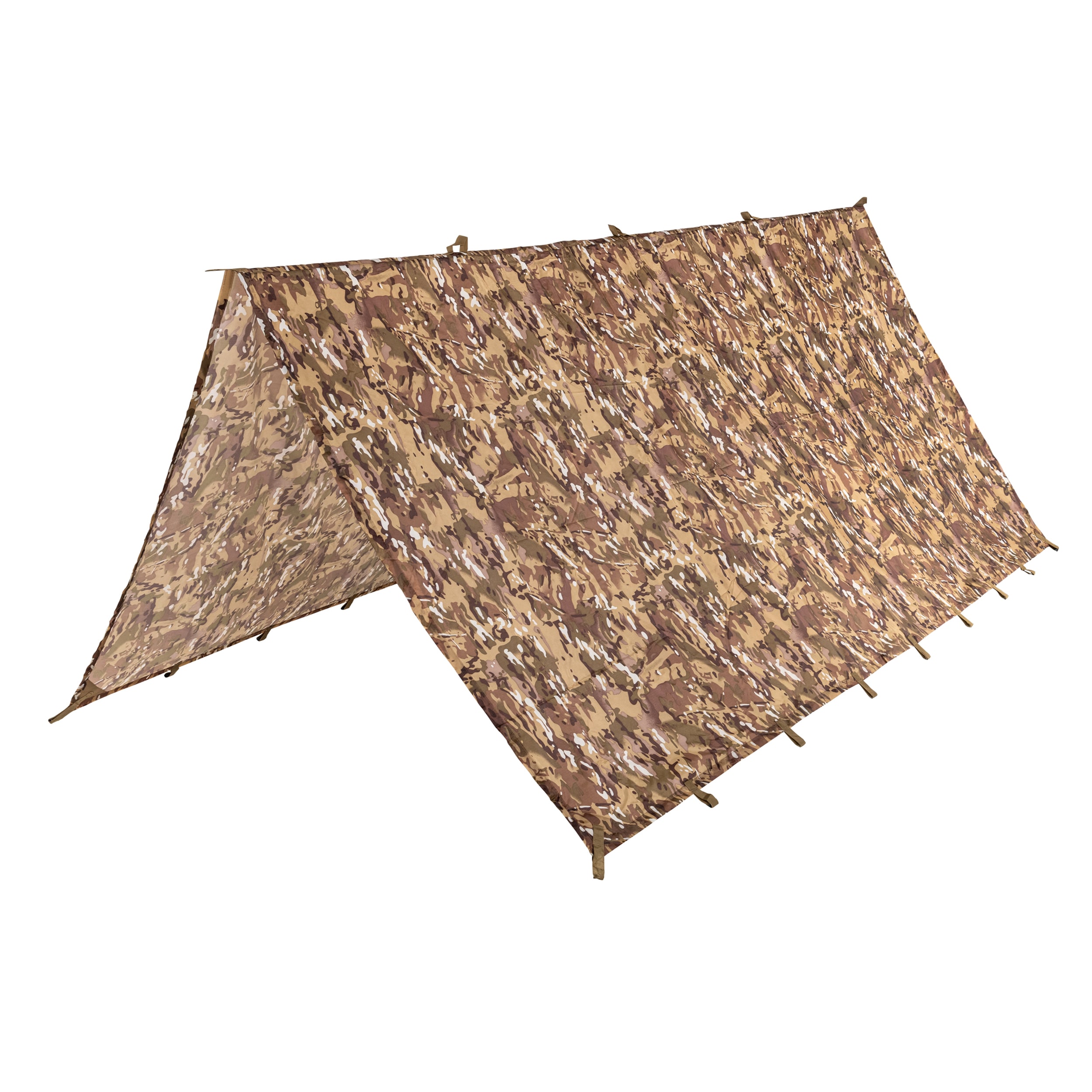 Prelată pentru camping Highlander Forces Basha Tarp XL - Arid MC Camo