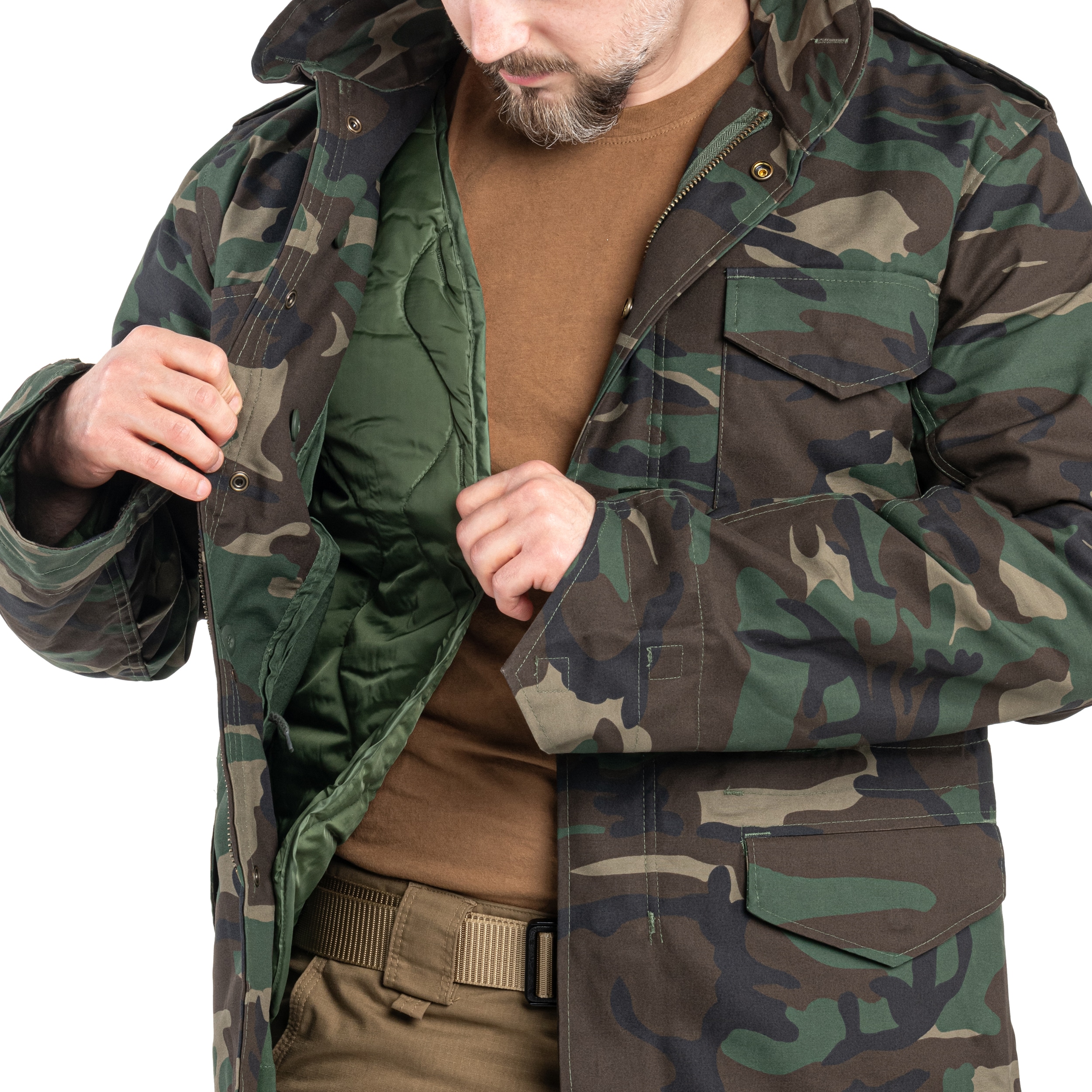 Geacă Brandit M65 Classic - Woodland