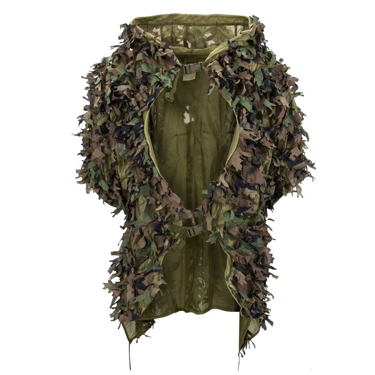 Costum de camuflaj Helikon Leaf Ghilie Set - US Woodland