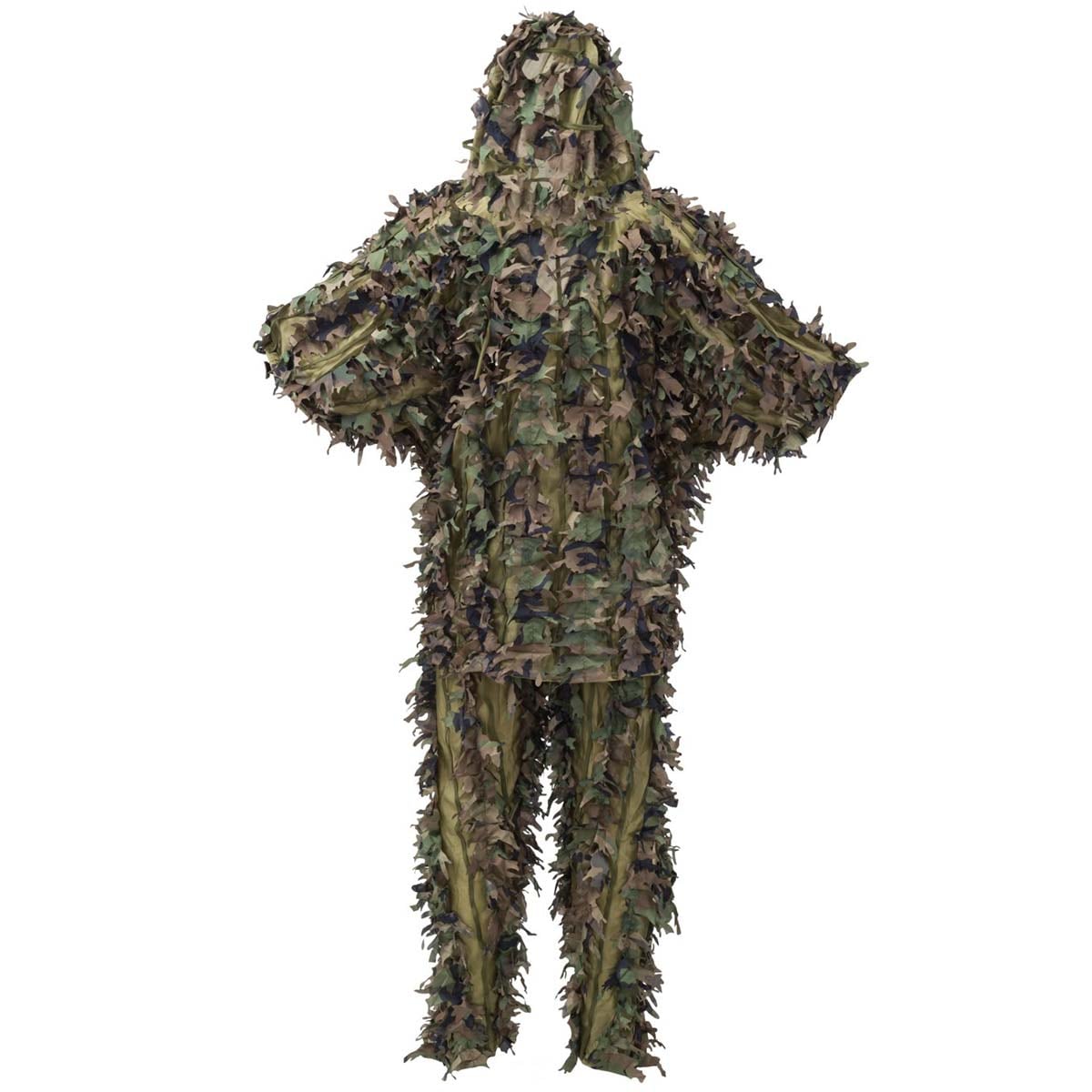 Costum de camuflaj Helikon Leaf Ghilie Set - US Woodland